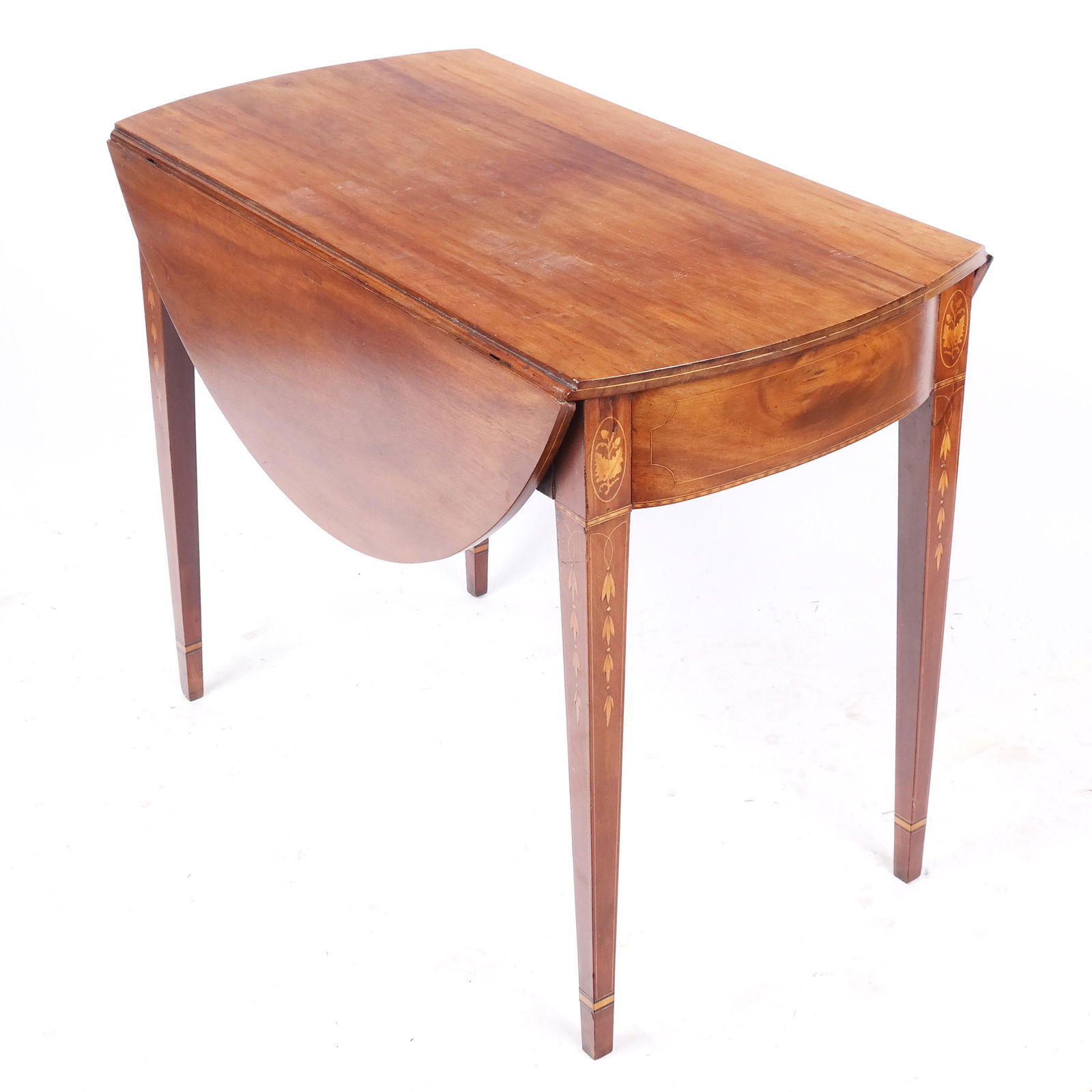 Antique English Drop Leaf Pembroke-Style Table (1 of 6)