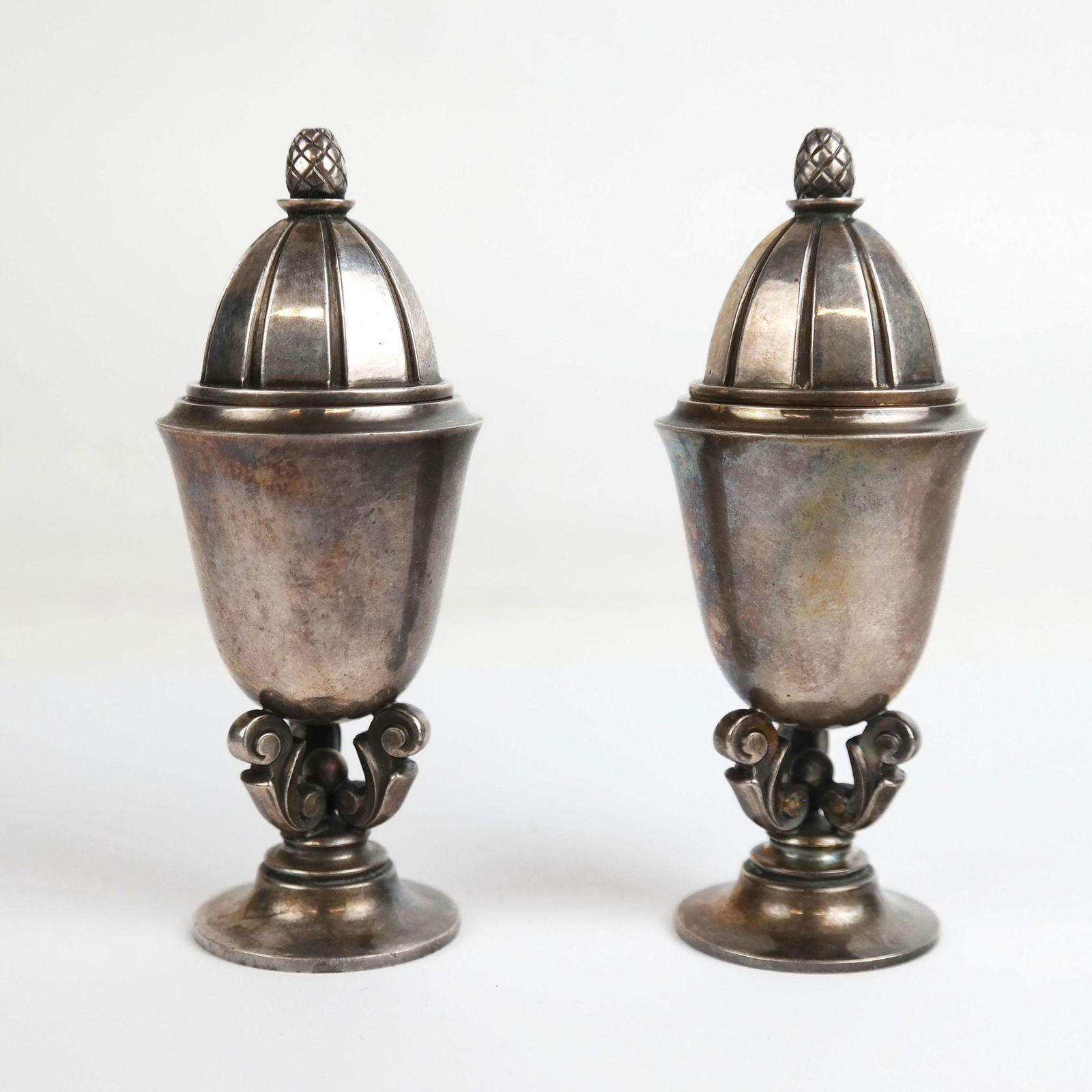 Georg Jensen Sterling Salt & Pepper Shakers (1 of 8)