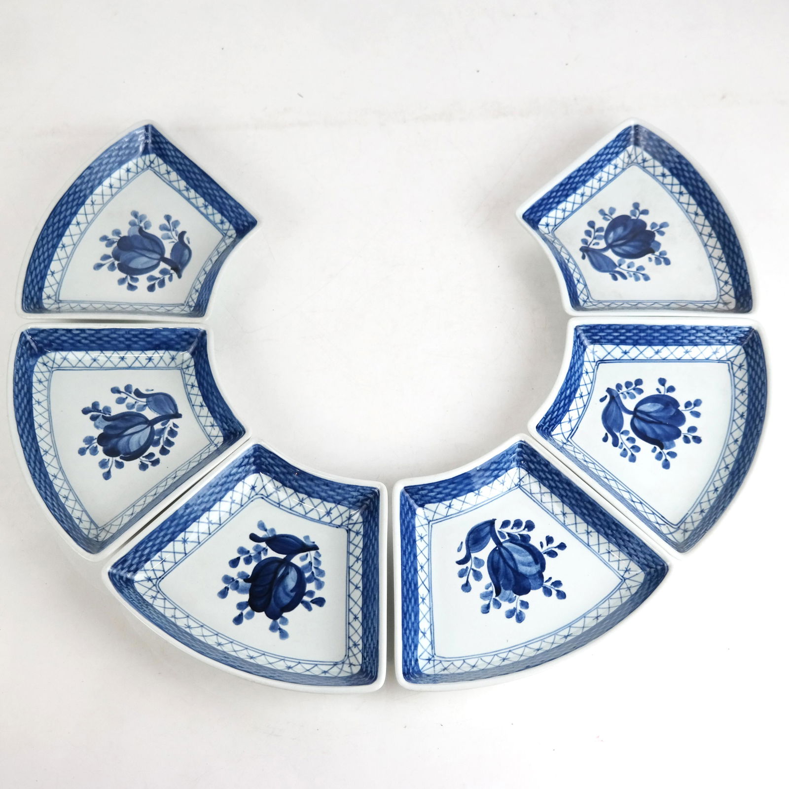 Six Royal Copenhagen Denmark Serving Trays (1 of 8)