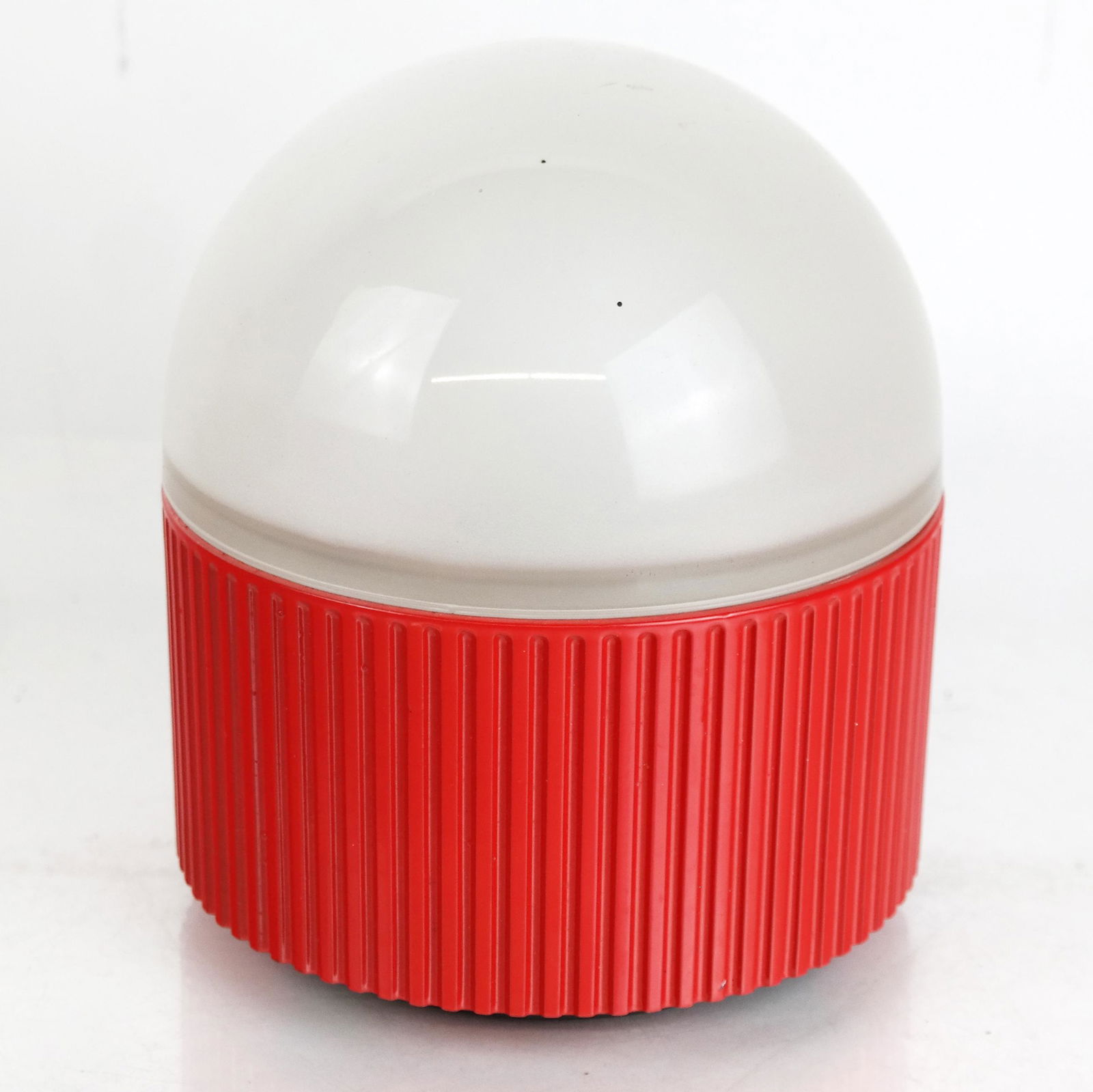 1980's Tronconi Milan Lamp: 1980's Tronconi Milan lamp, designed by Barbieri and Marianelli; marked in red. [7" H x 6" W].
