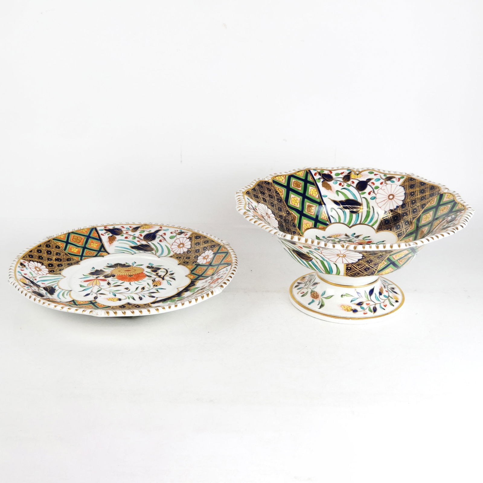 Royal Crown Derby Compote & Charger (1 of 9)
