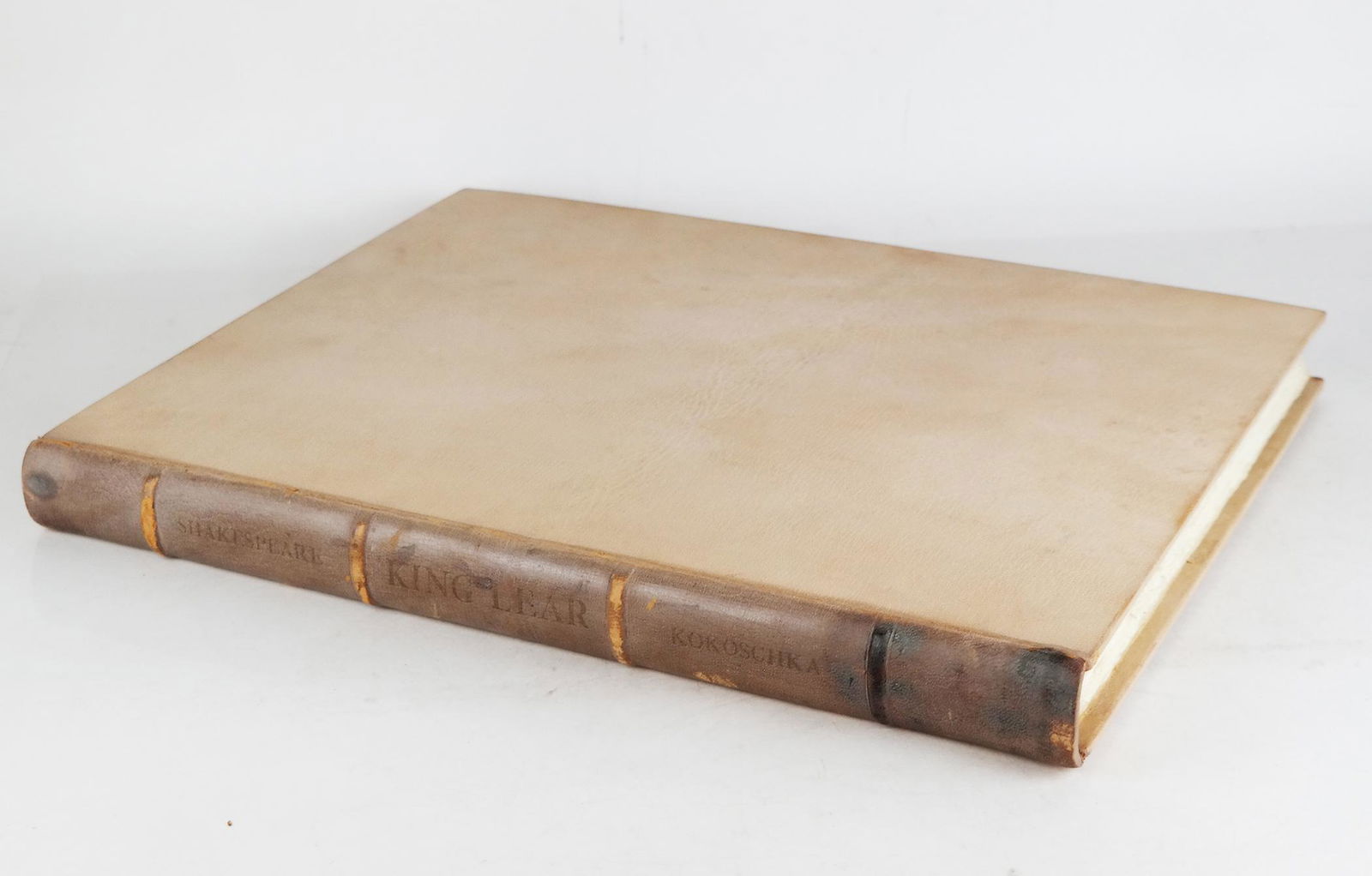 Leatherbound Volume: "King Lear" by Shakespeare (1 of 9)