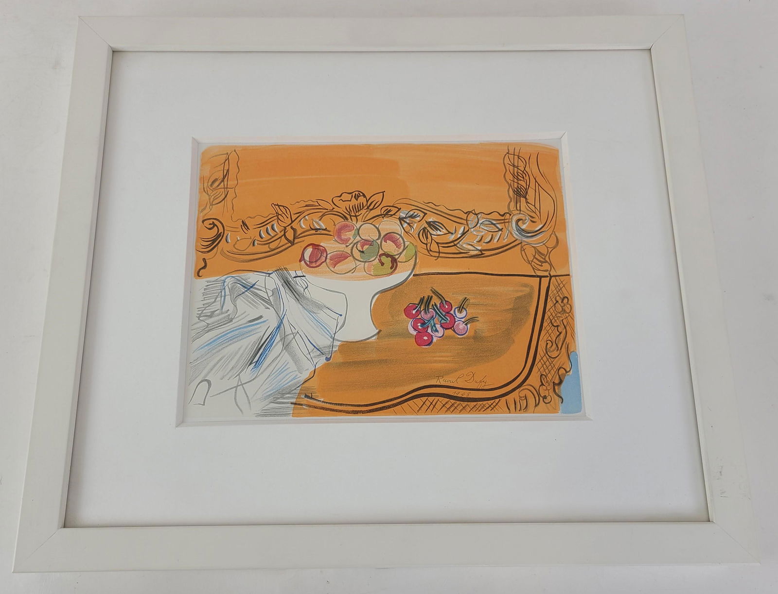 デュフィ　Dufy 「Hommage à Claude Debussy」 Homage To Claude Debussy Artwork By Raoul Dufy Oil Painting