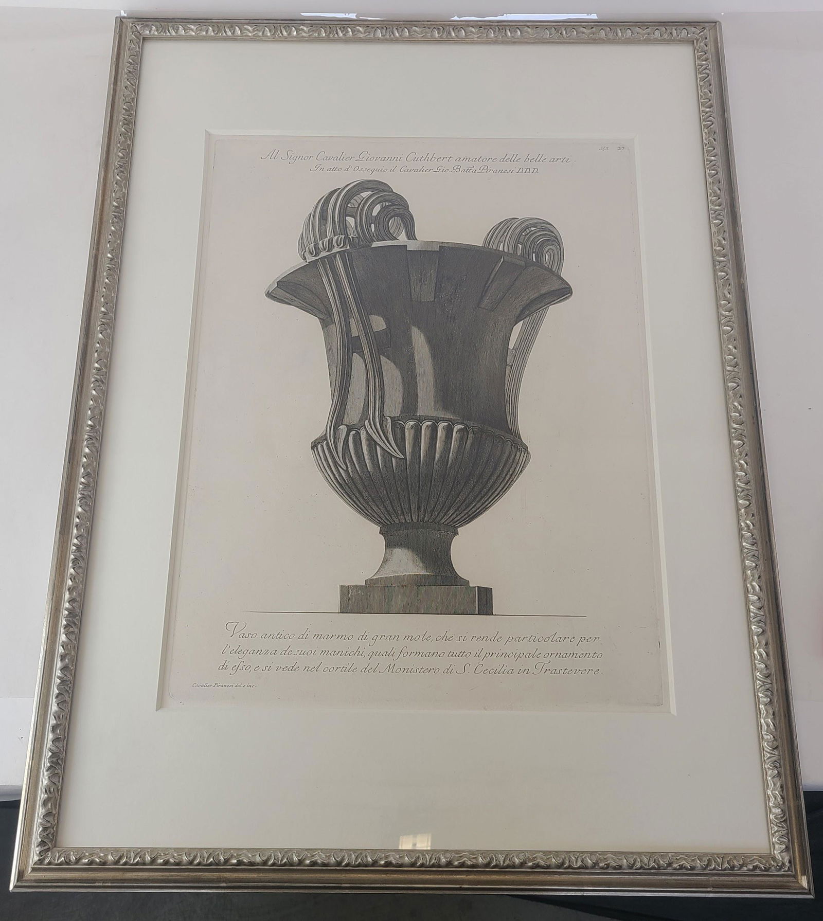 G.B. PIRANESI: "Veduto del Romano..." - Etching (1 of 17)