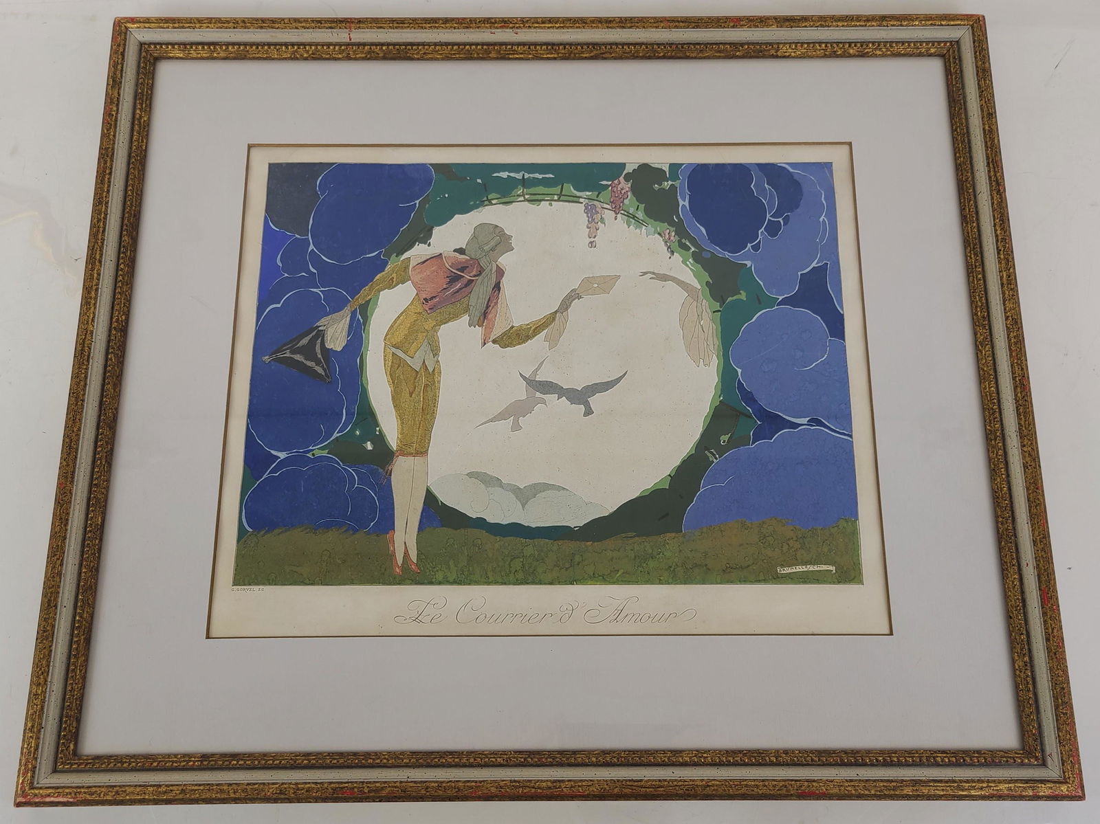 BRUNELLESCHI / G. GORVEL:  Etching (1 of 15)