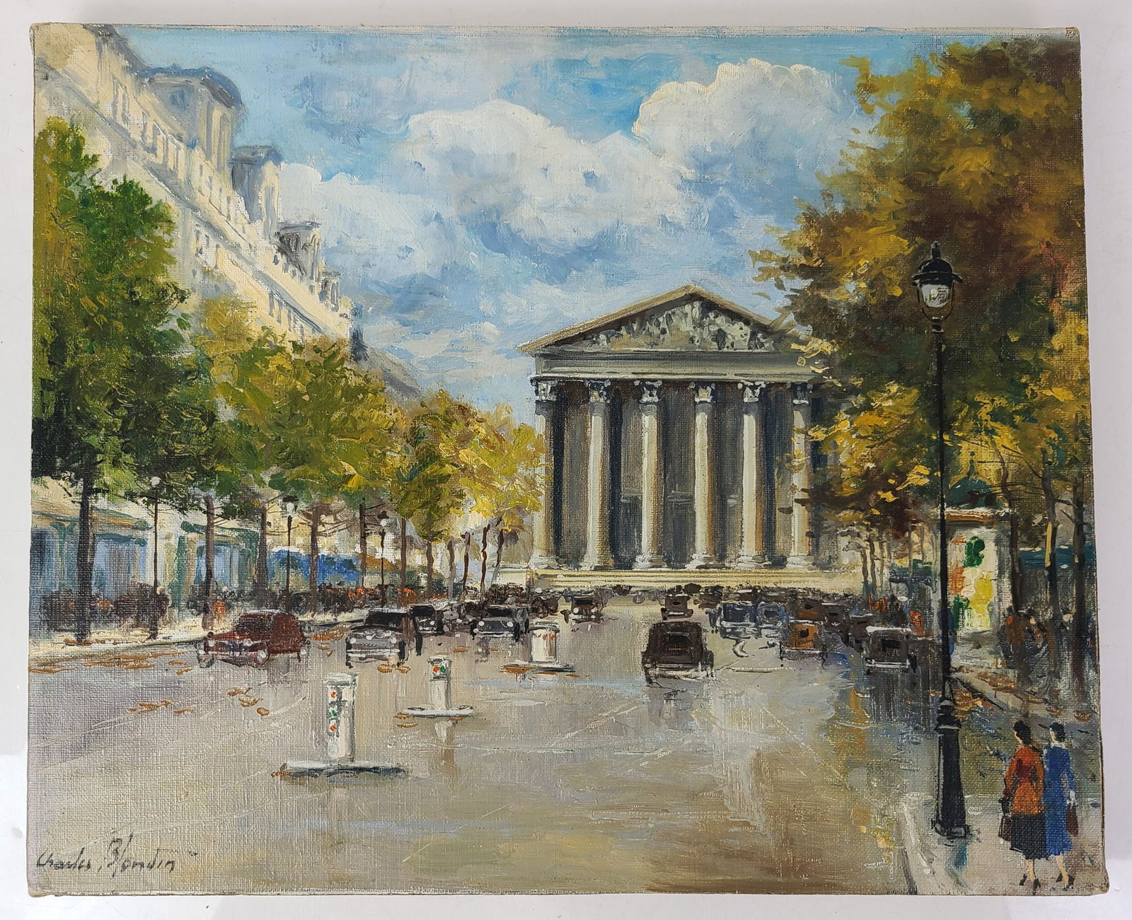Charles BLONDIN:  Paris - Oil Painting (1 of 12)