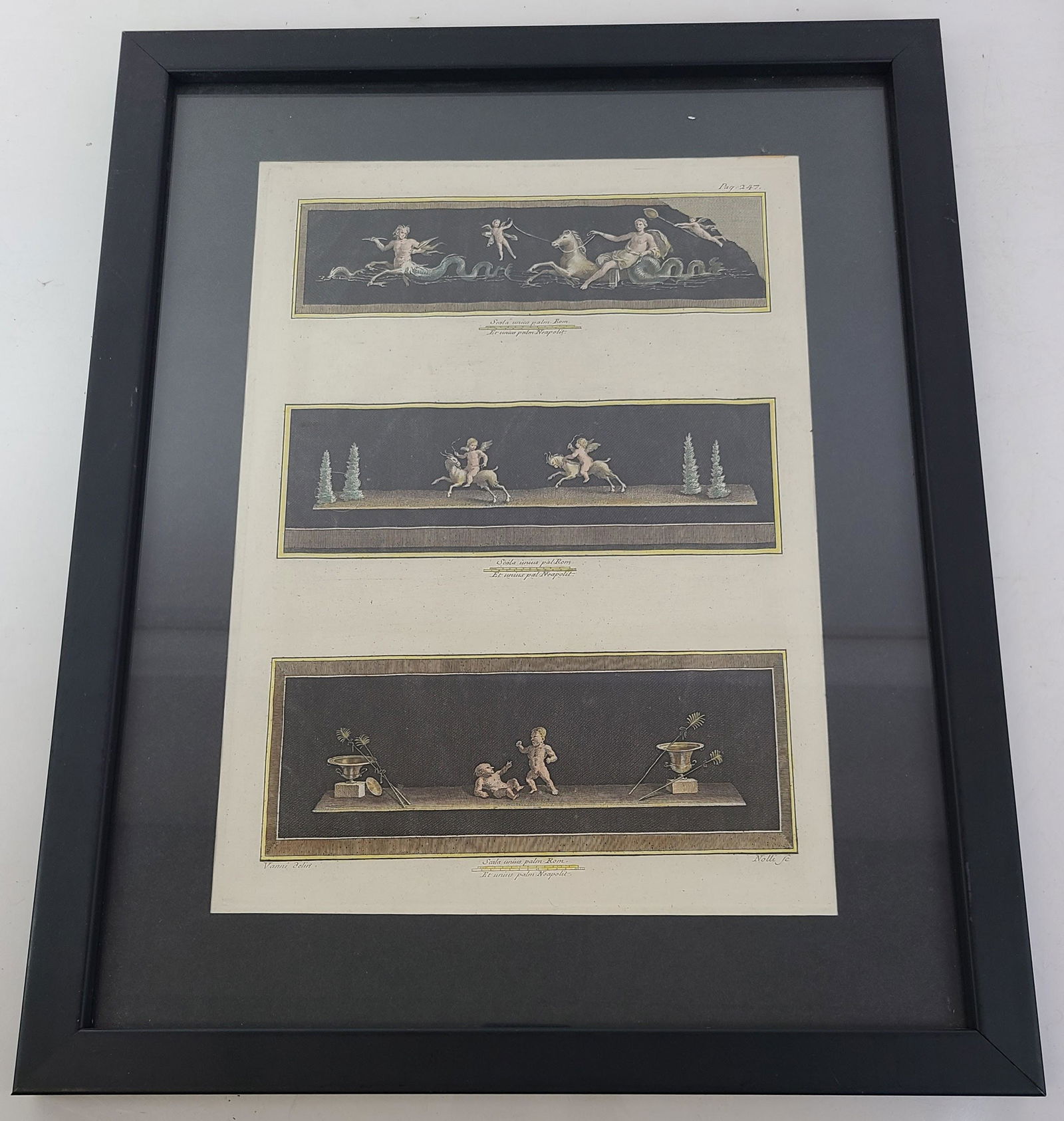 Carlo NOLLI:  Ancient Roman Fresco - Etching (1 of 14)