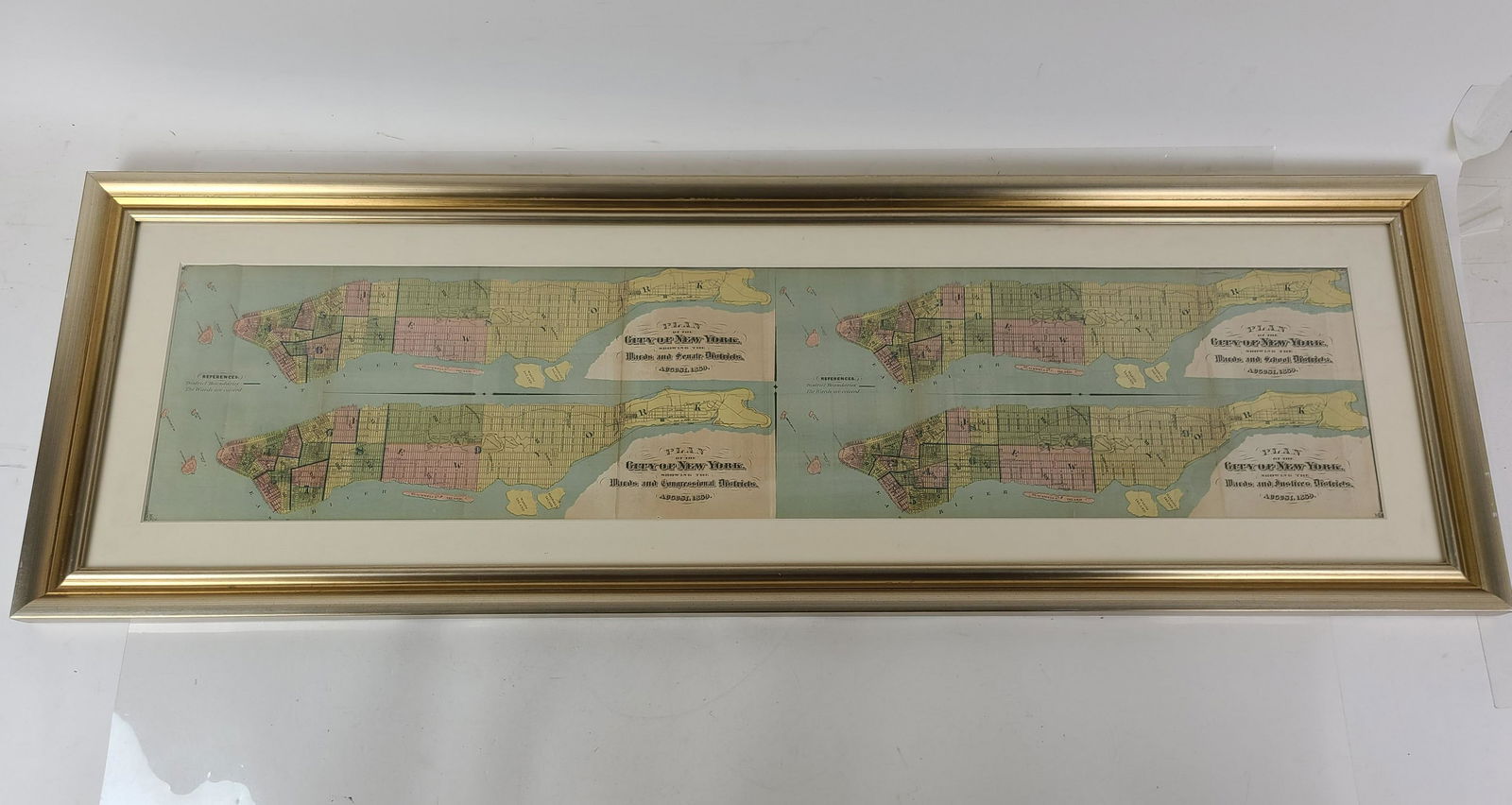 Vintage Maps of New York City - Lithographs (1 of 16)