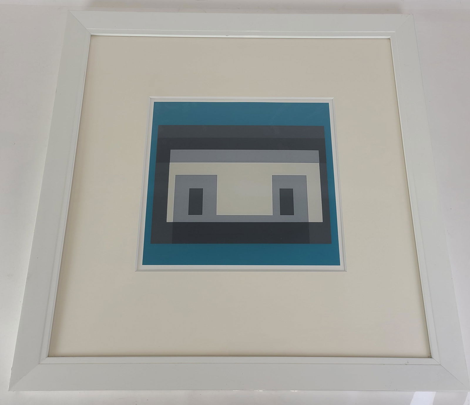 Josef ALBERS: Cubist Print, Framed (1 of 10)