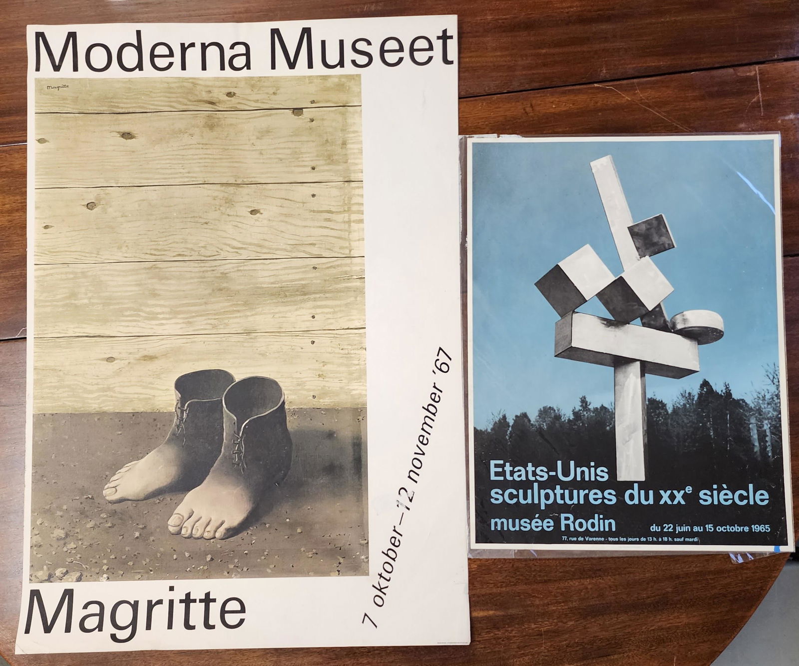Two Vintage 1960s European Art Exhibition Posters (1 of 12)