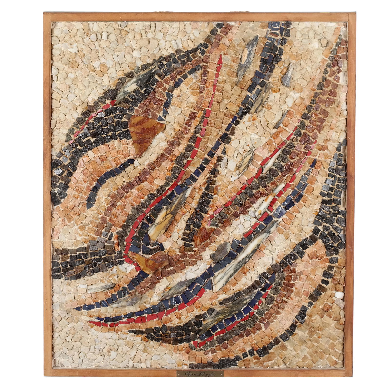 Harriet BACKER: "Gildestein" - Stone Mosaic Art (1 of 10)