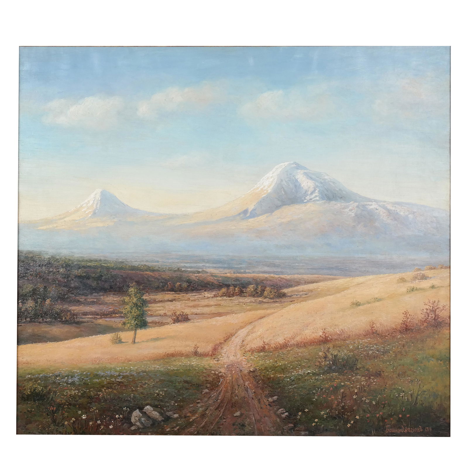 Georgy BASHINZHAGYAN: Mountain Landscape - O/C (1 of 11)