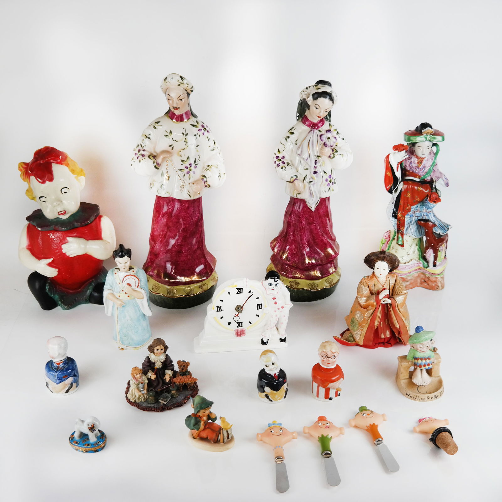 Assembled Group of 16 Decorative Figural Groups (1 of 10)