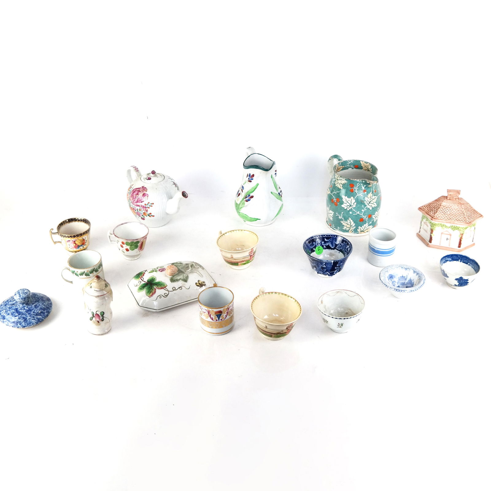 Group of Porcelain & Ceramic Tableware (16 Pcs.) (1 of 13)