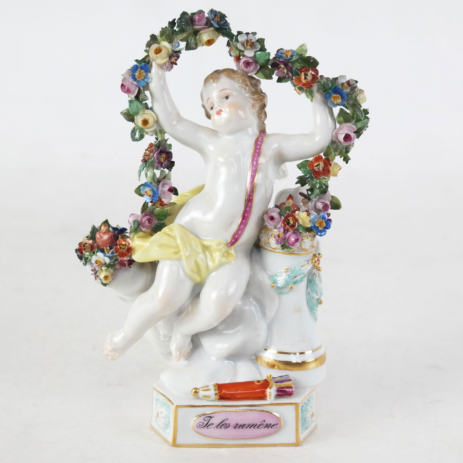 19th C. Meissen German Porcelain Figural Group (1 of 10)