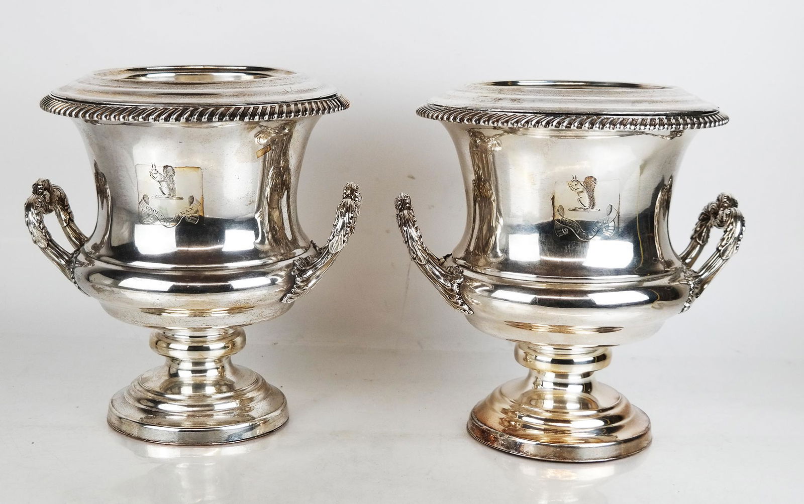 Pair of Silver Plate Champagne Buckets (1 of 6)