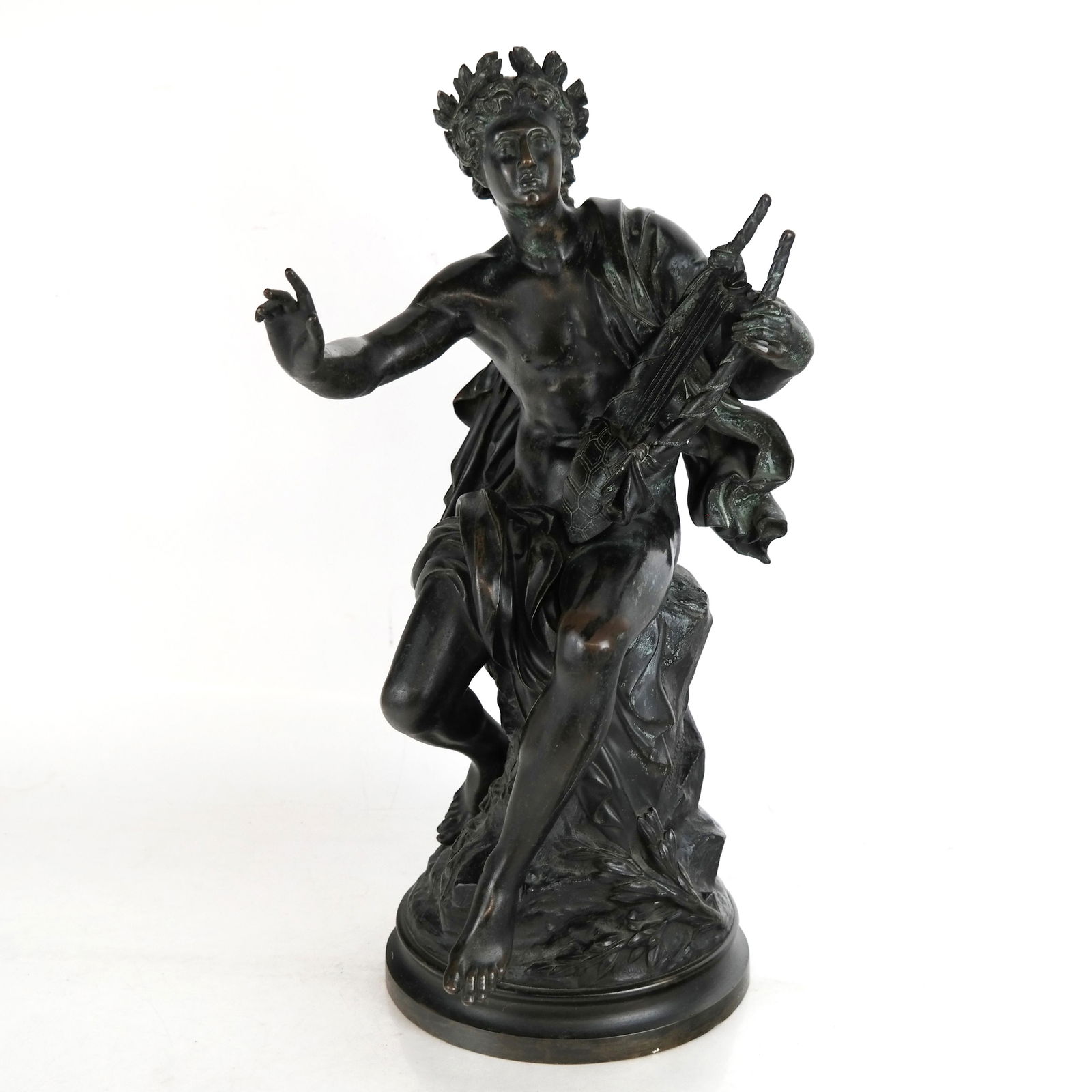 After Mathurin MOREAU: Bronze Sculpture of Apollo (1 of 10)