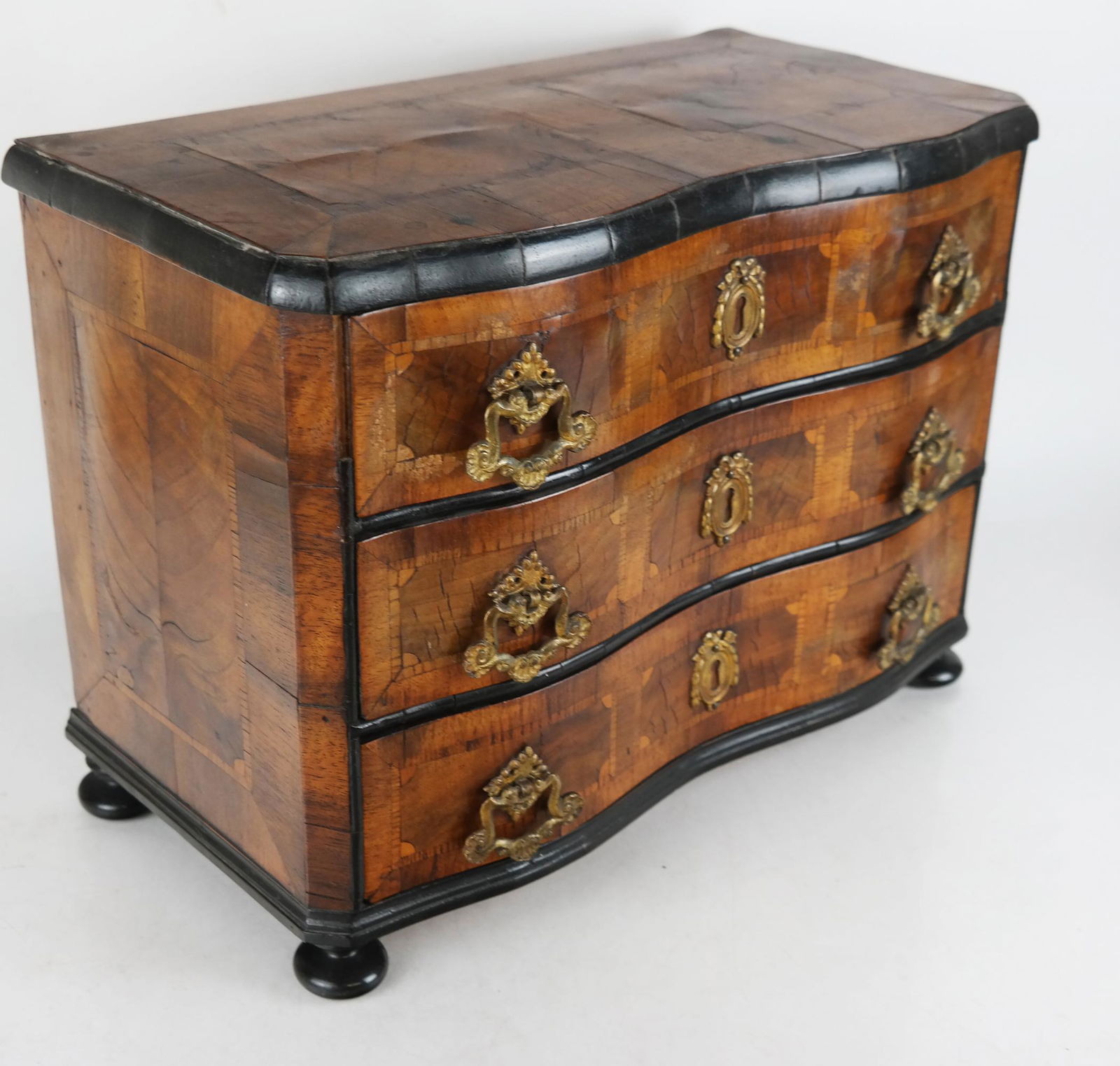 Dutch Baroque Miniature Salesman Sample Chest (1 of 11)
