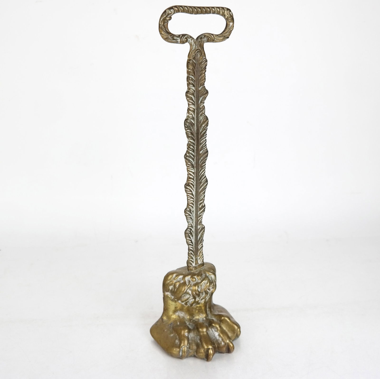 Regency-Style Brass Door Stopper (1 of 7)