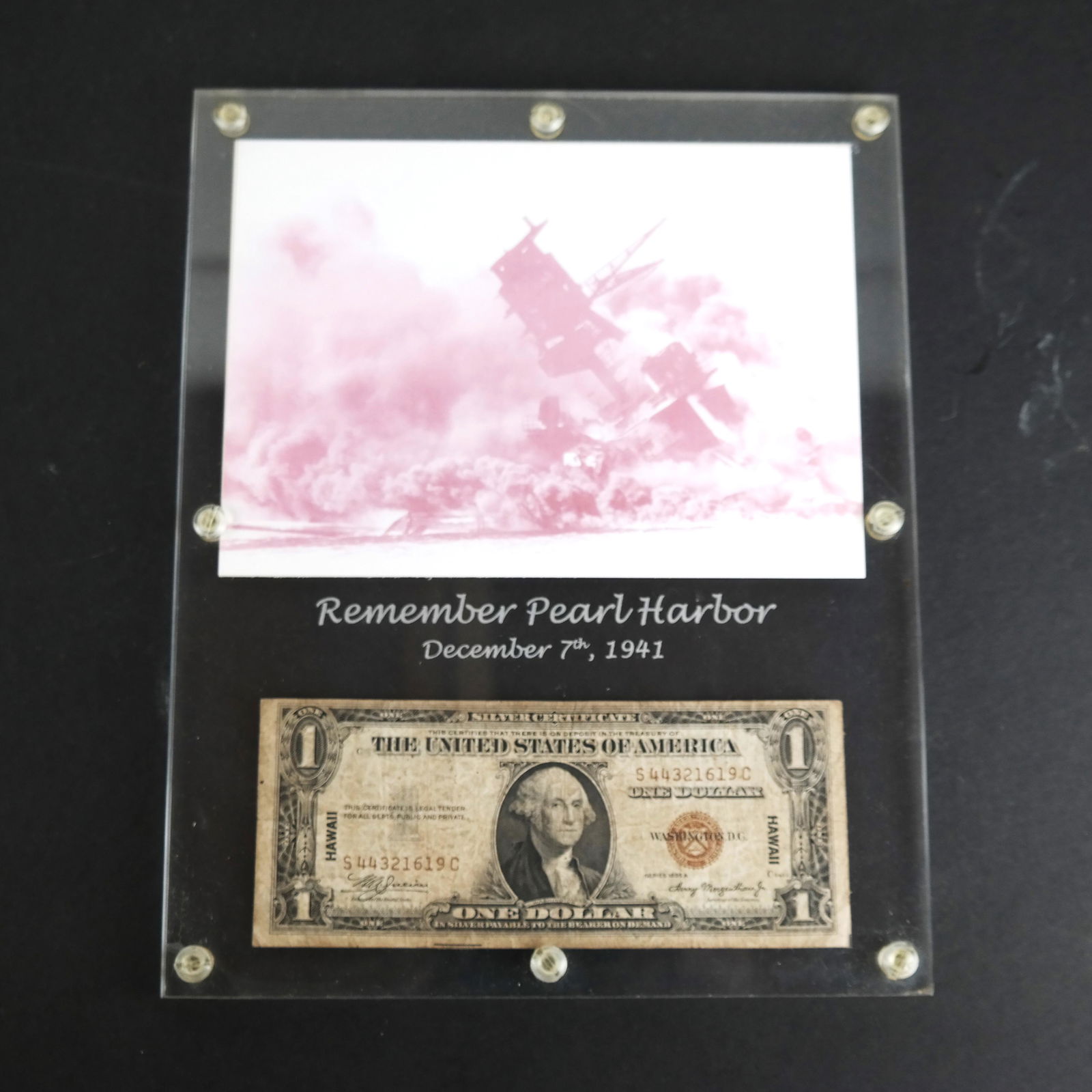 1942 Hawaii "Overprint" $1 Note Bill (1 of 7)