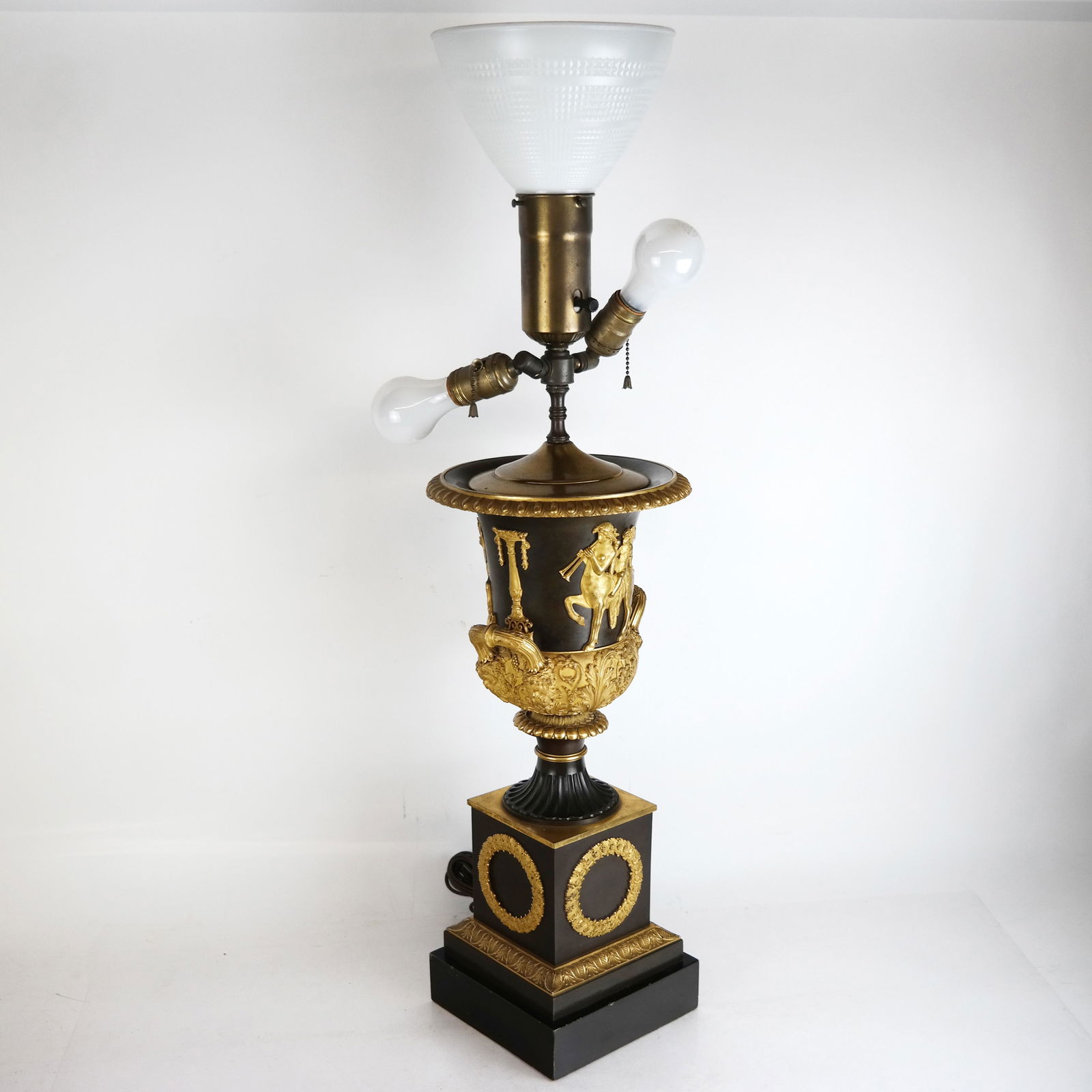 Impressive French Empire Campagna Vase as Lamp (1 of 12)