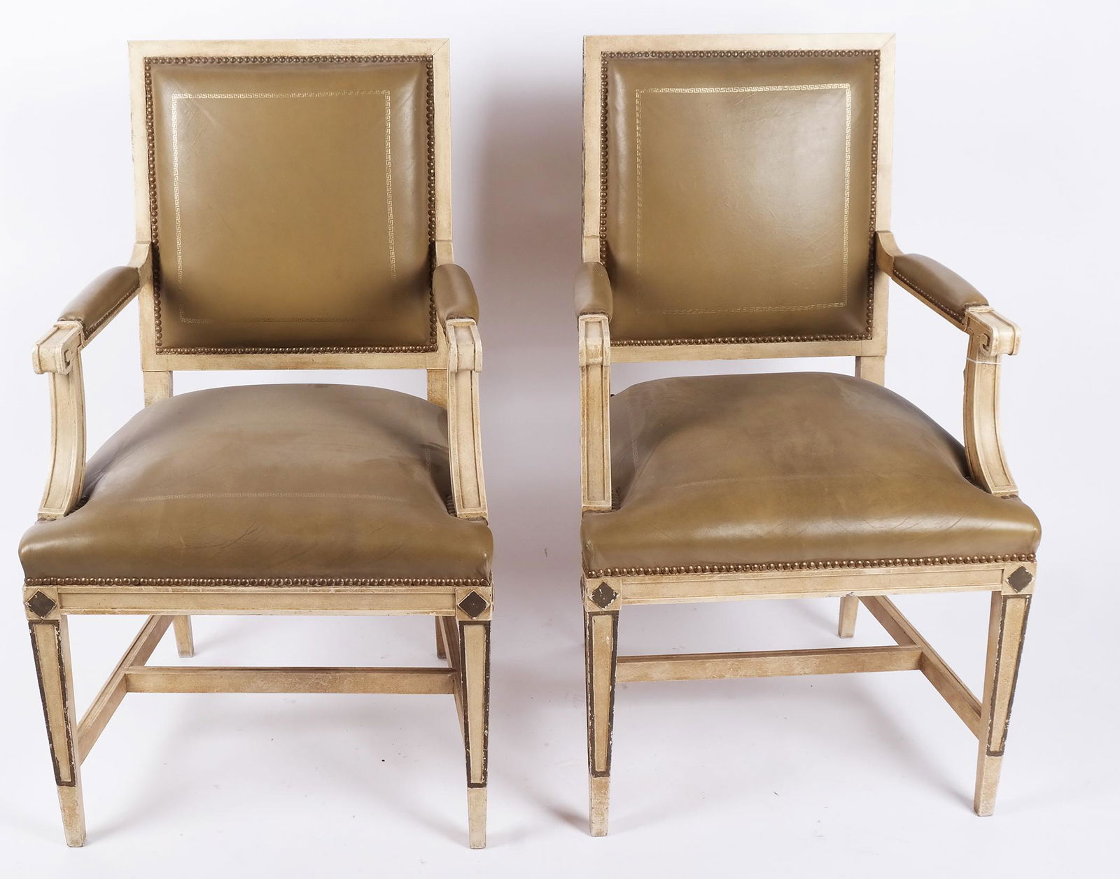 Pair of Louis XVI Armchairs (1 of 4)