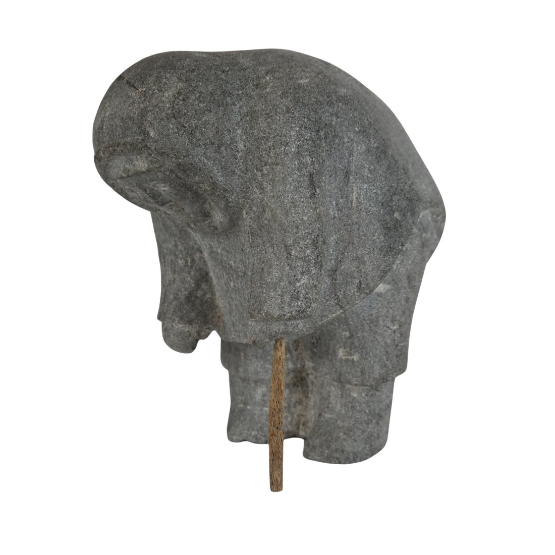 Inuit Sculpture of a Stooped Figure (1 of 9)