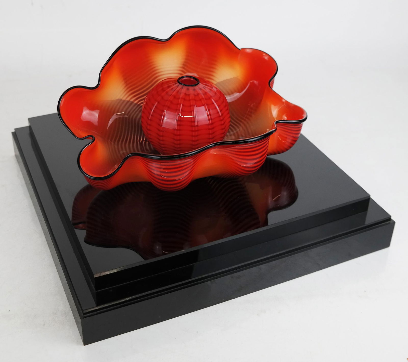 Dale CHIHULY: Two Piece Persian Red Sculpture (1 of 14)