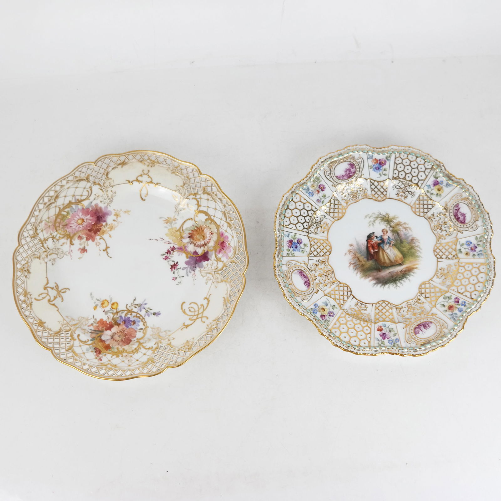 Two 19th Century German Porcelain Plates (1 of 14)