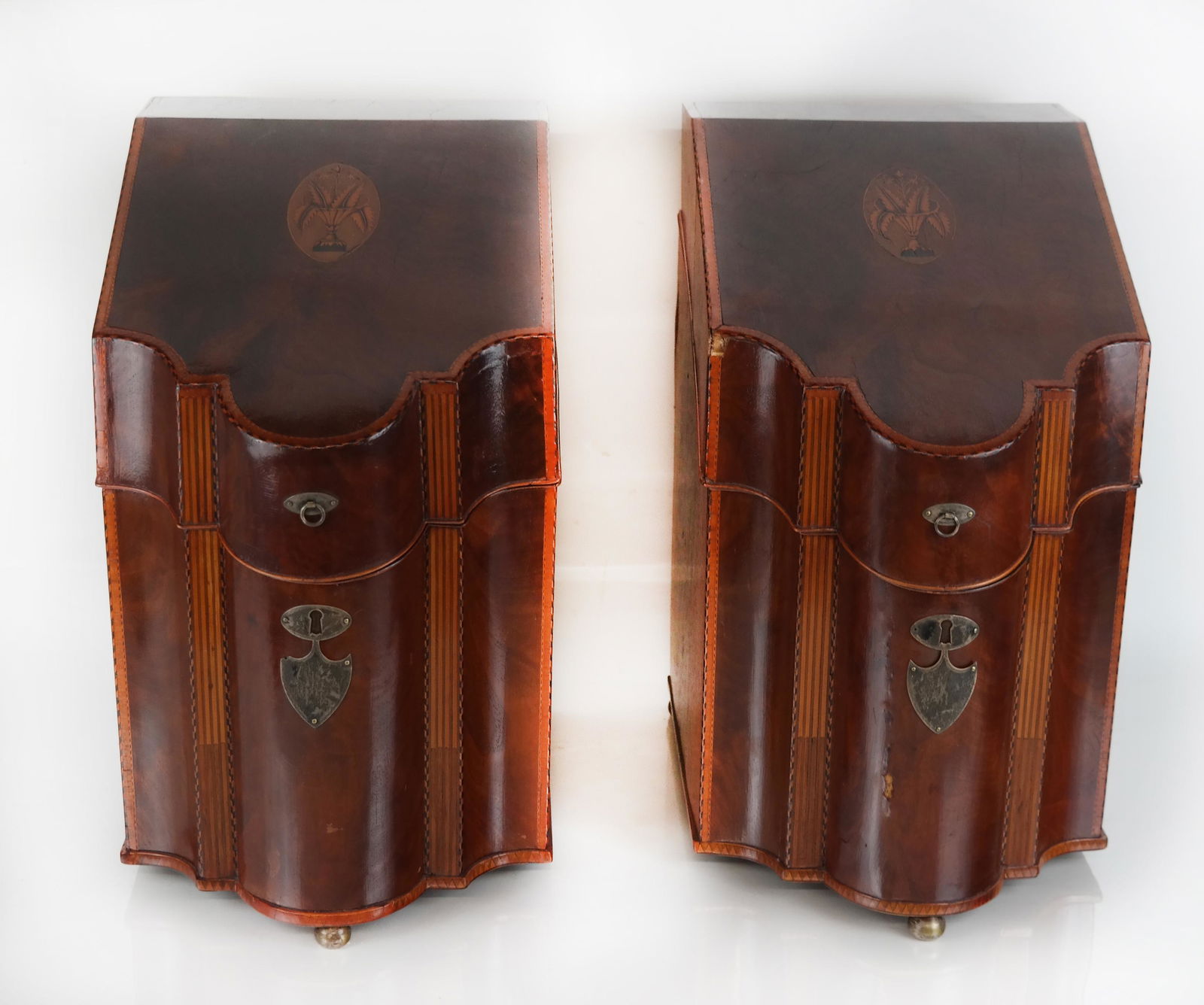 Pair of English Knife Boxes (1 of 10)