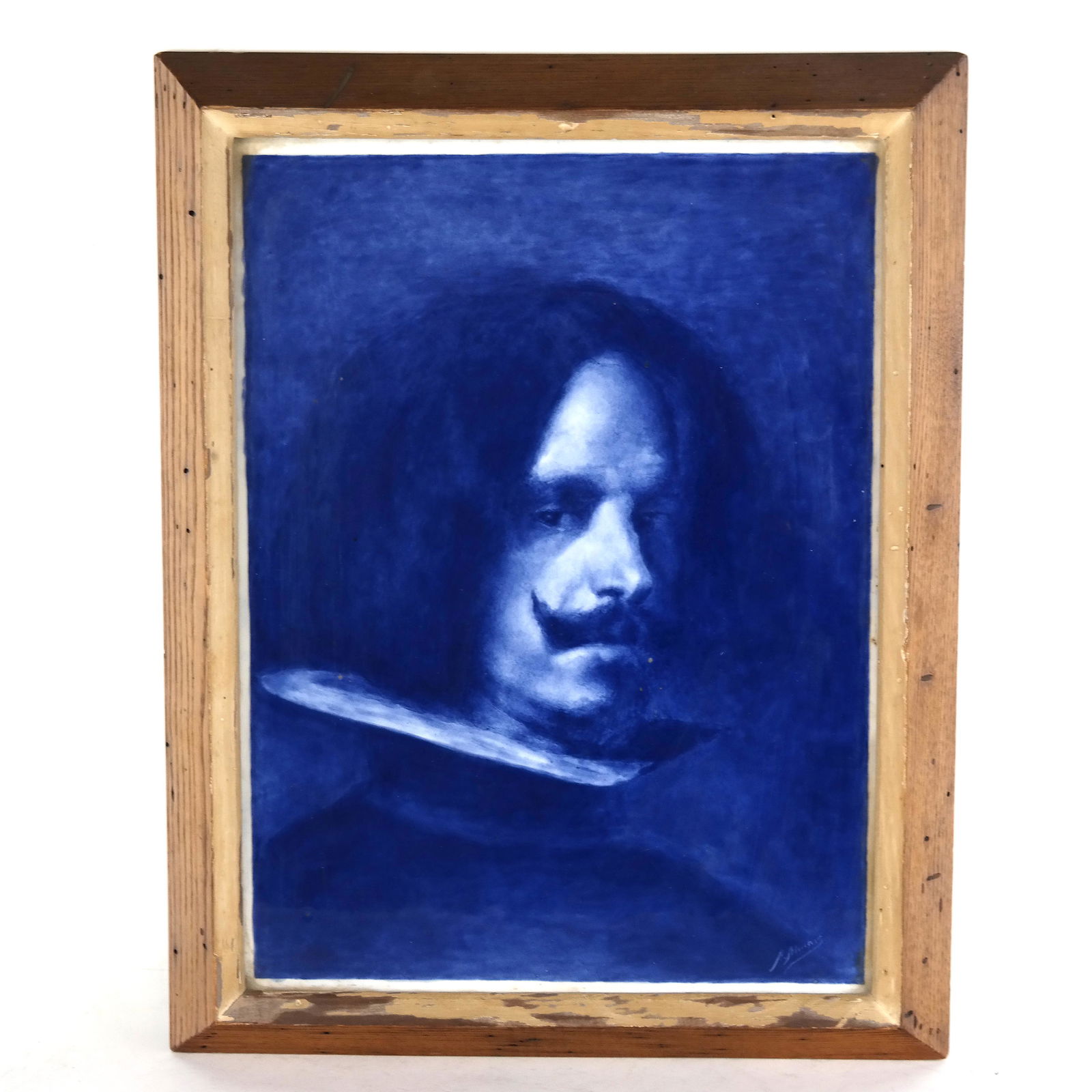 Delft-Style Portrait Plaque (1 of 6)