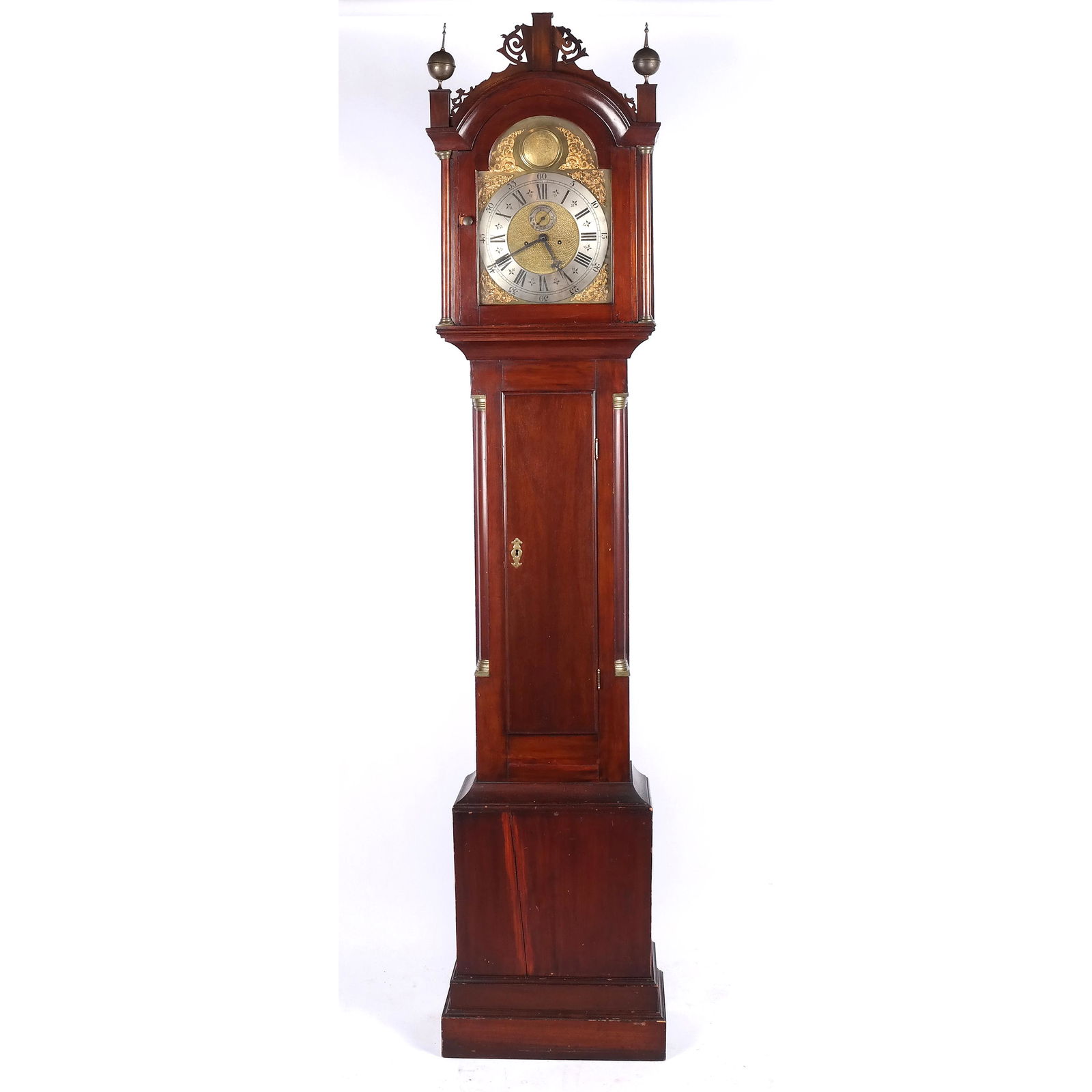 Antique Mahogany Tall Case Clock (1 of 18)