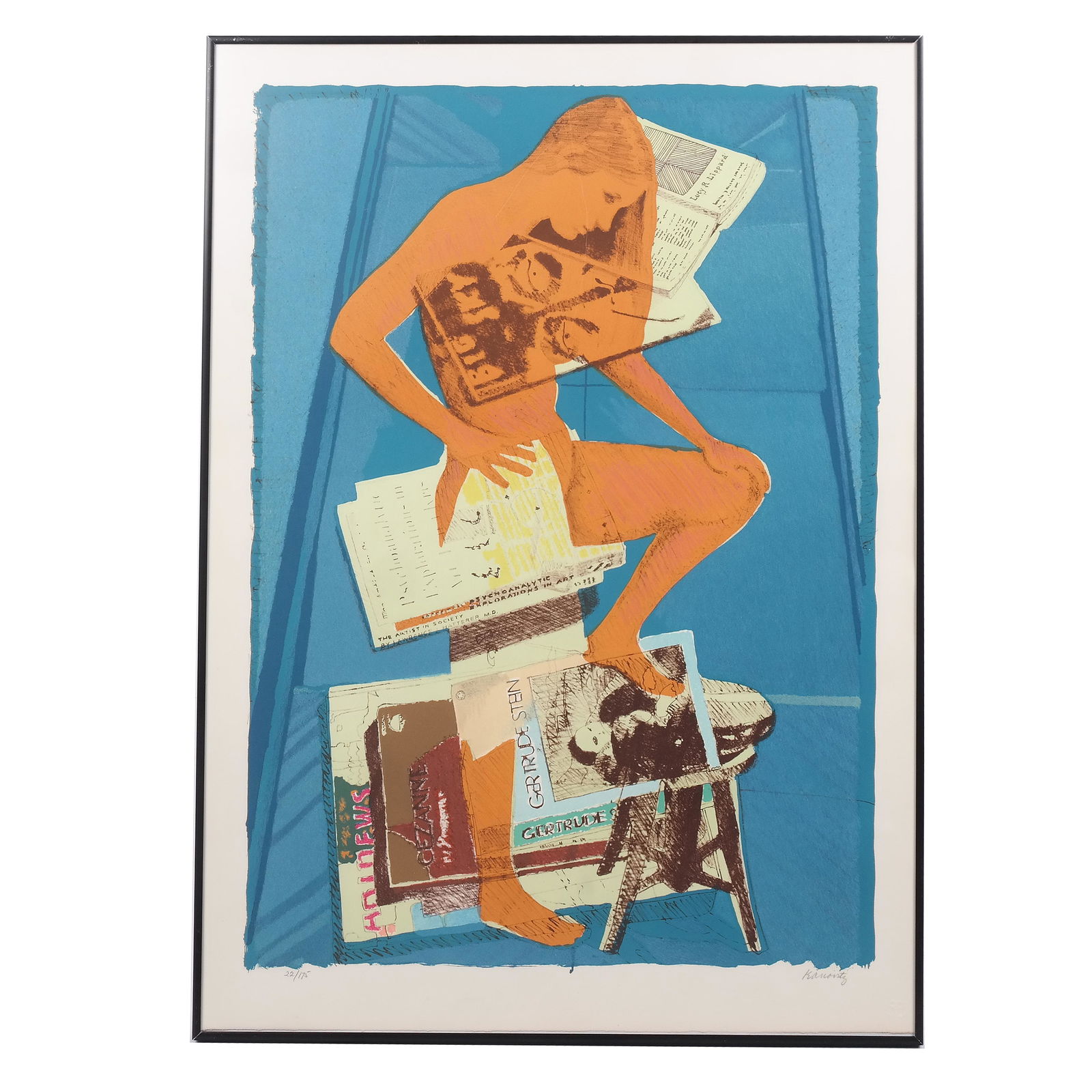 Howard KANOVITZ: "East End Trilogy" - Lithograph (1 of 7)