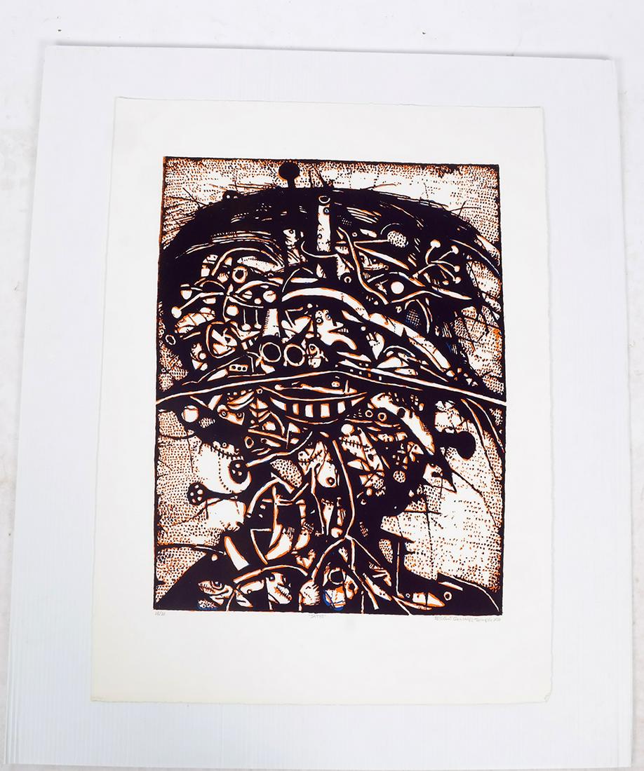 Sergio G. TORNERO: "Satyr" - Lithograph (1 of 6)