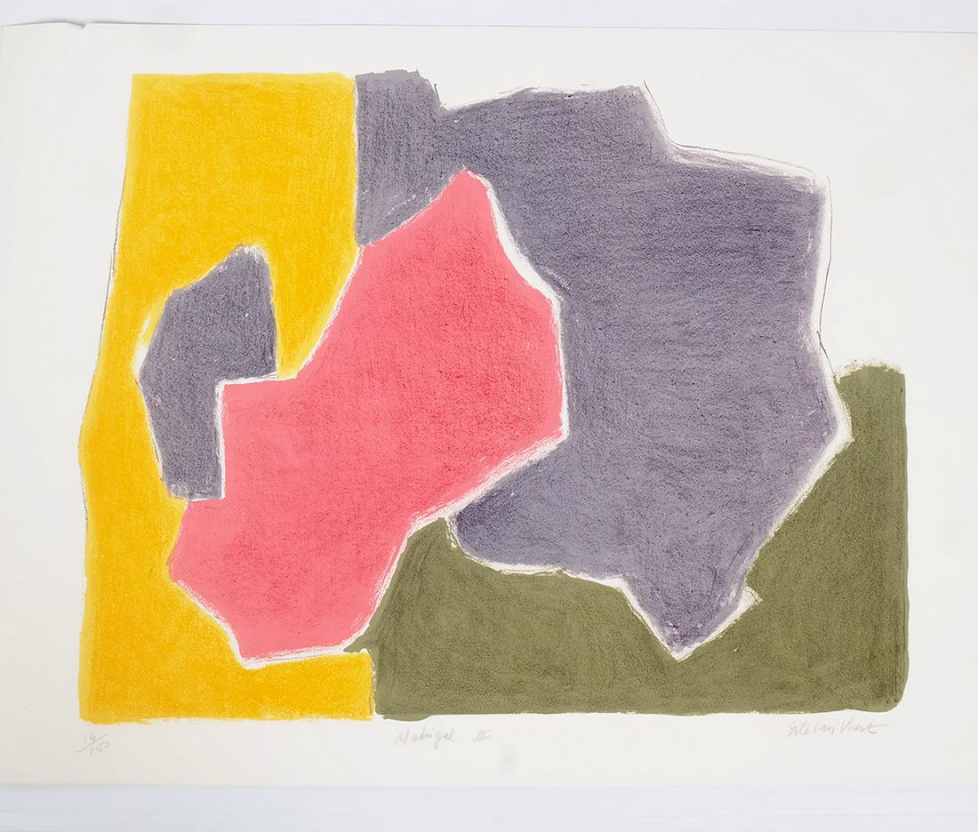 Esteban VINCENTE: "Madrigal II" - Lithograph (1 of 6)