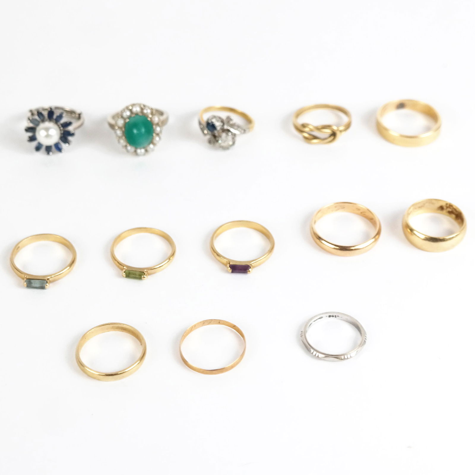 Estate Lot of 14K Rings (13 Pcs.) (1 of 12)