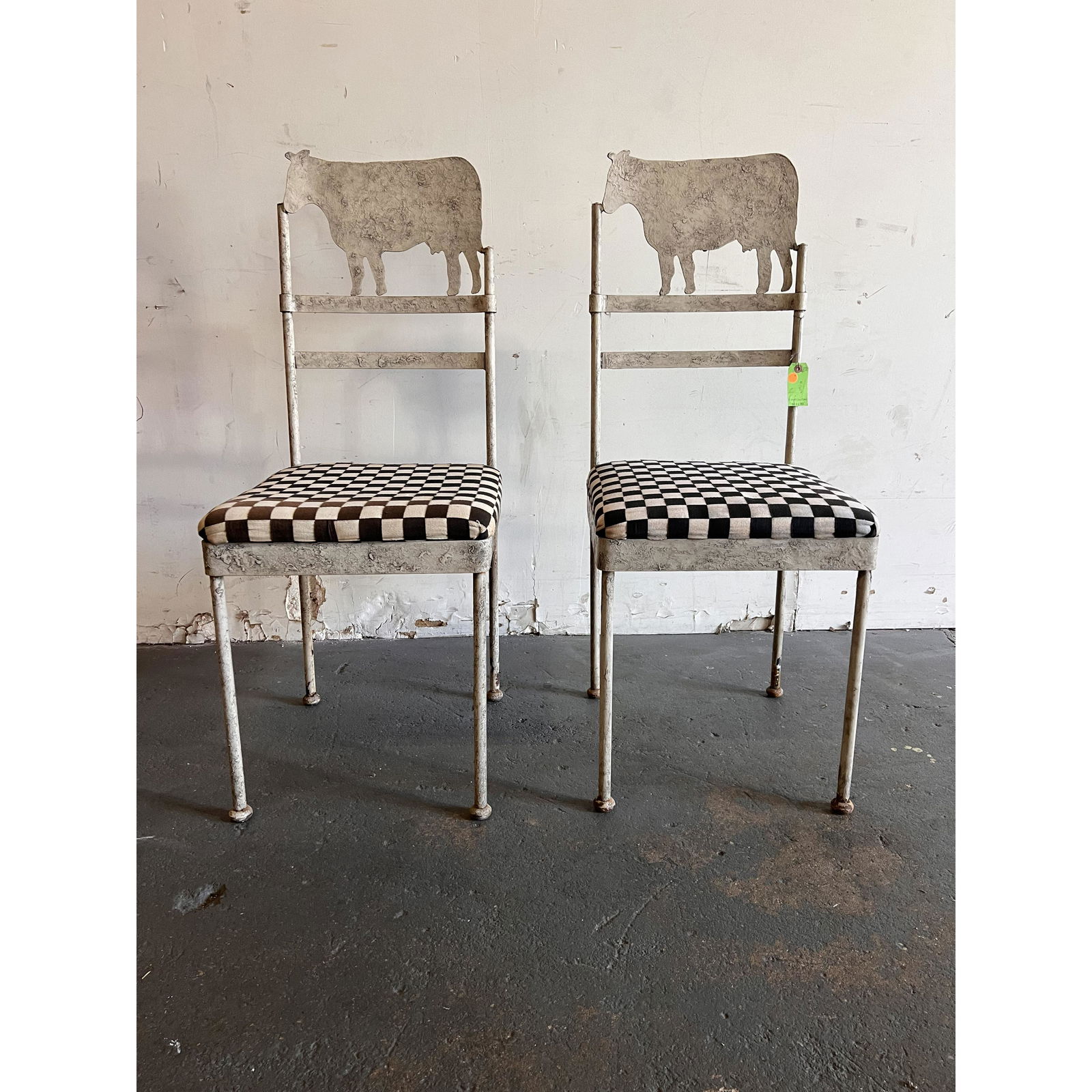 Pair of Phyllis Morris Storage Coffee Tables: Pair of two-door low cabinets by Phyllis Morris can be used as a coffee table, or as an oversized end table. The unique designs and detailing of products from Phyllis Morris's atelier earned the Bever