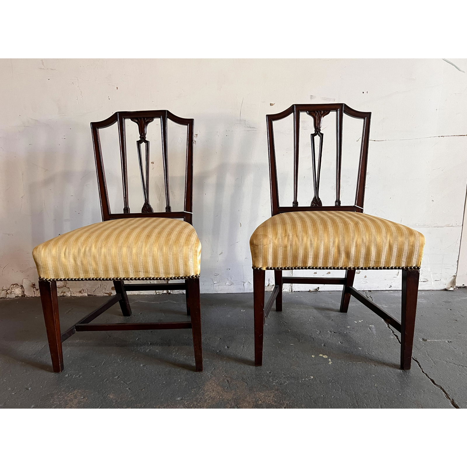 Pair of Painted Metal Cow-Form Side Chairs (1 of 8)