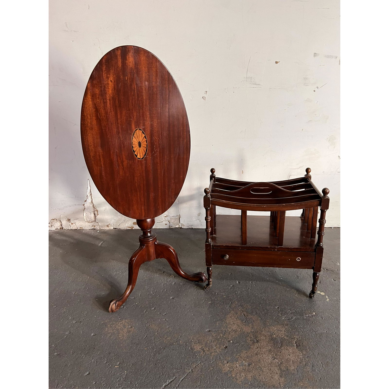 Tilt Top Table and Canterbury (1 of 15)