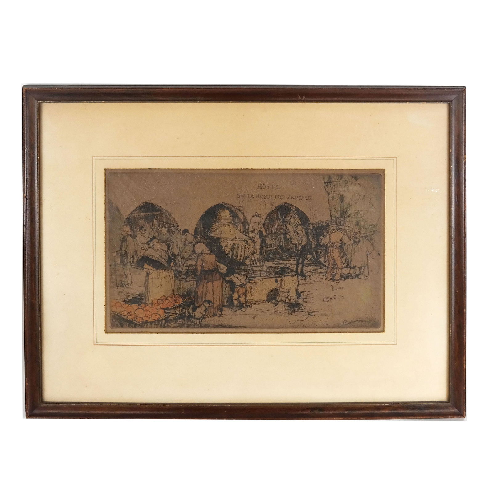 Armand COUSSENS: Hotel - Lithograph (1 of 7)