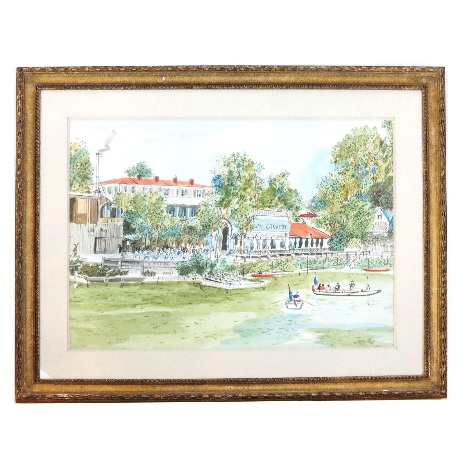 Wing Wm. HOWARD: "Parisian Park" - W/C (1 of 9)