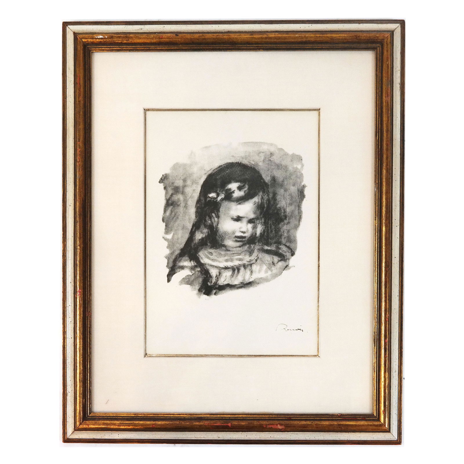P.A. RENOIR: "Claude Renoir" - Lithograph (1 of 6)