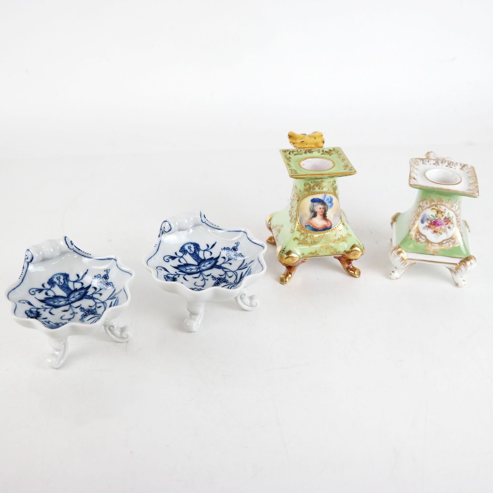 Two Pairs of Porcelain Items - Meissen, Dresden (1 of 14)