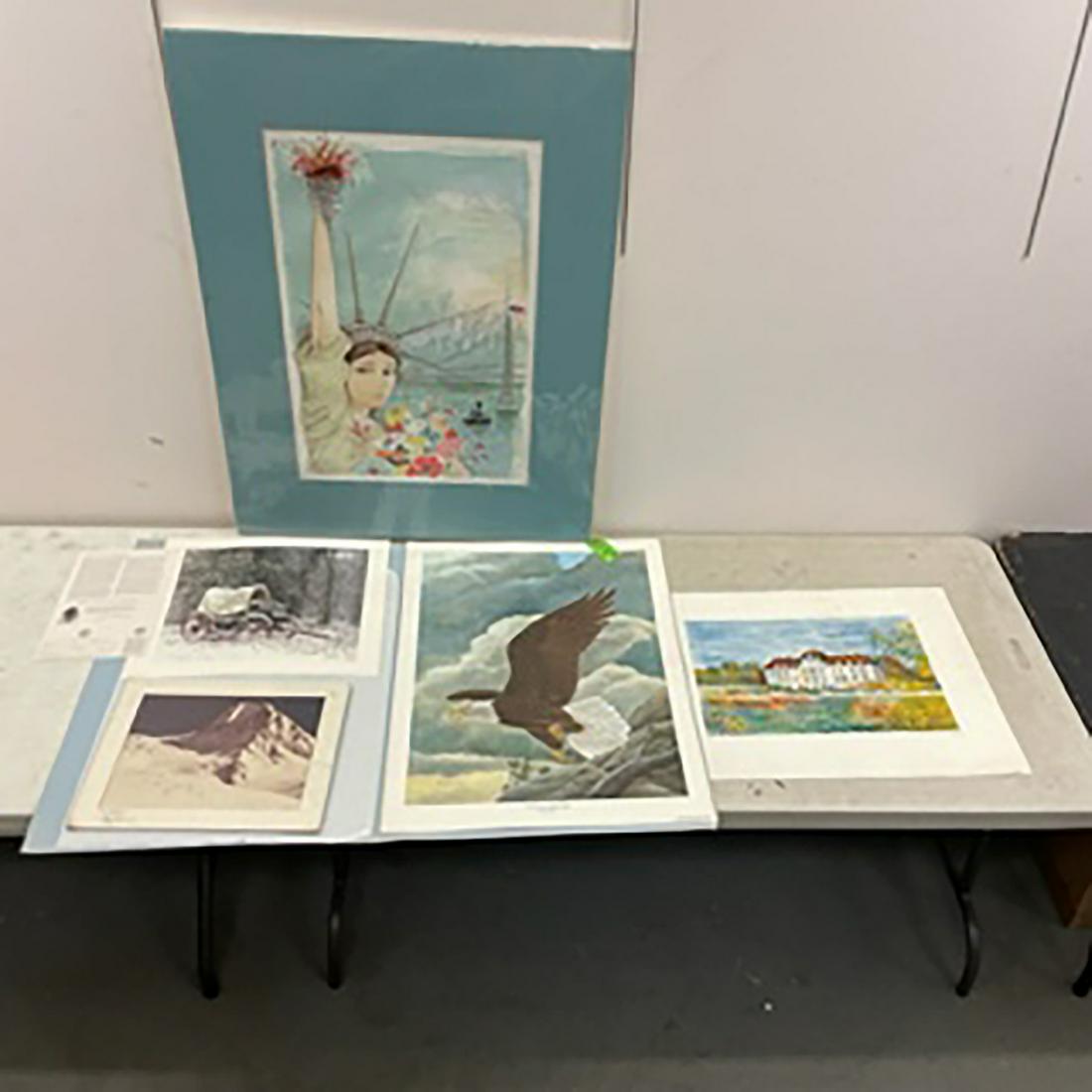 Group of 5 Art Works (1 of 19)