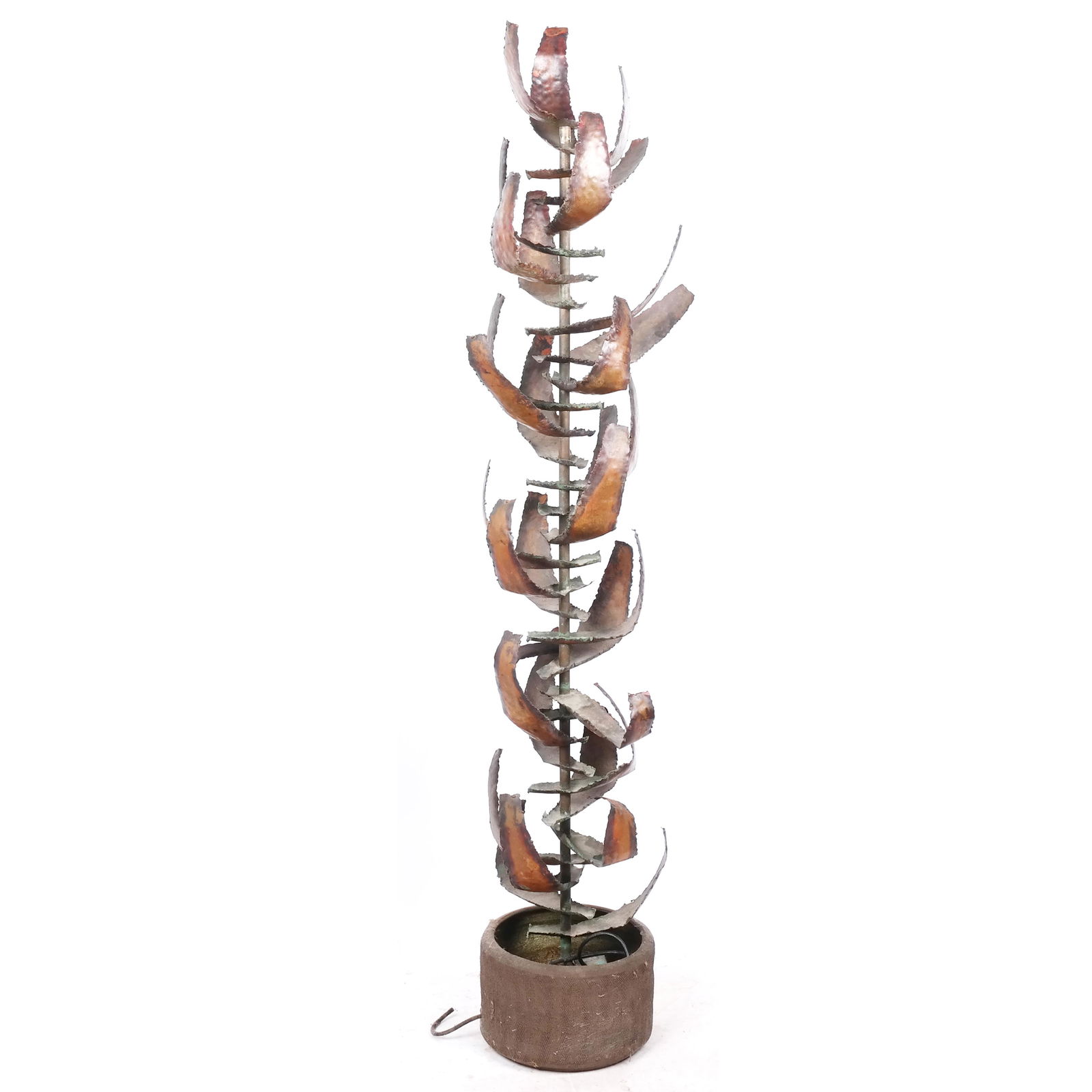 Brutalist Tree-Form Welded Fountain (1 of 8)