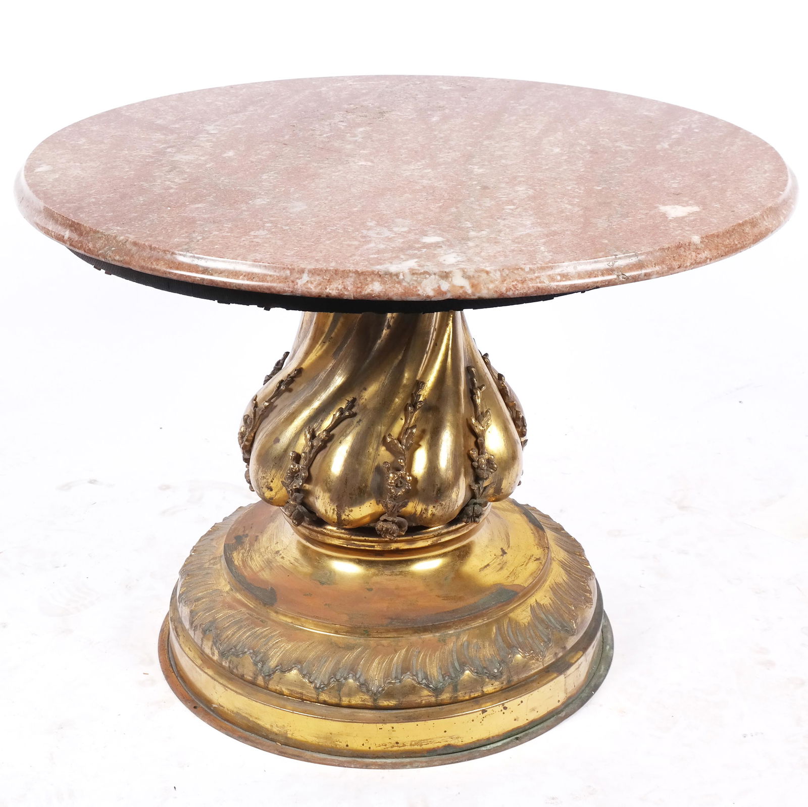 19th Century Gilt Metal & Marble Low Table (1 of 8)