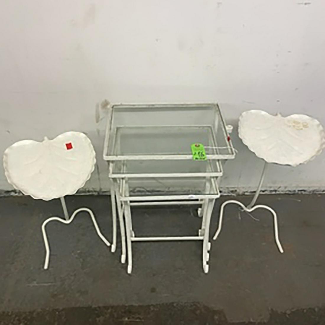 Outdoor Lily Pad Tables & Nest (1 of 13)