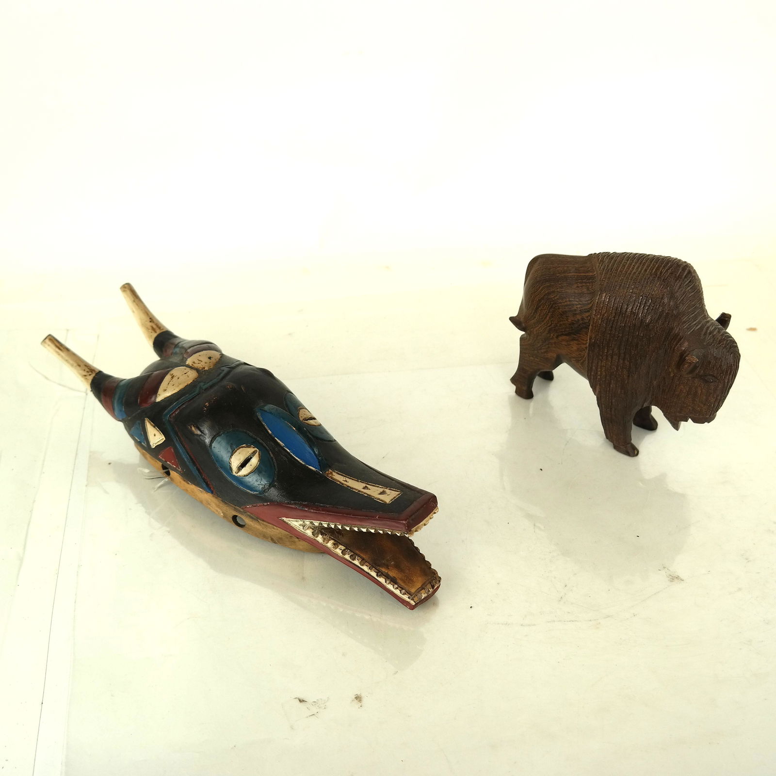 Two Small Carved African Arts (1 of 9)