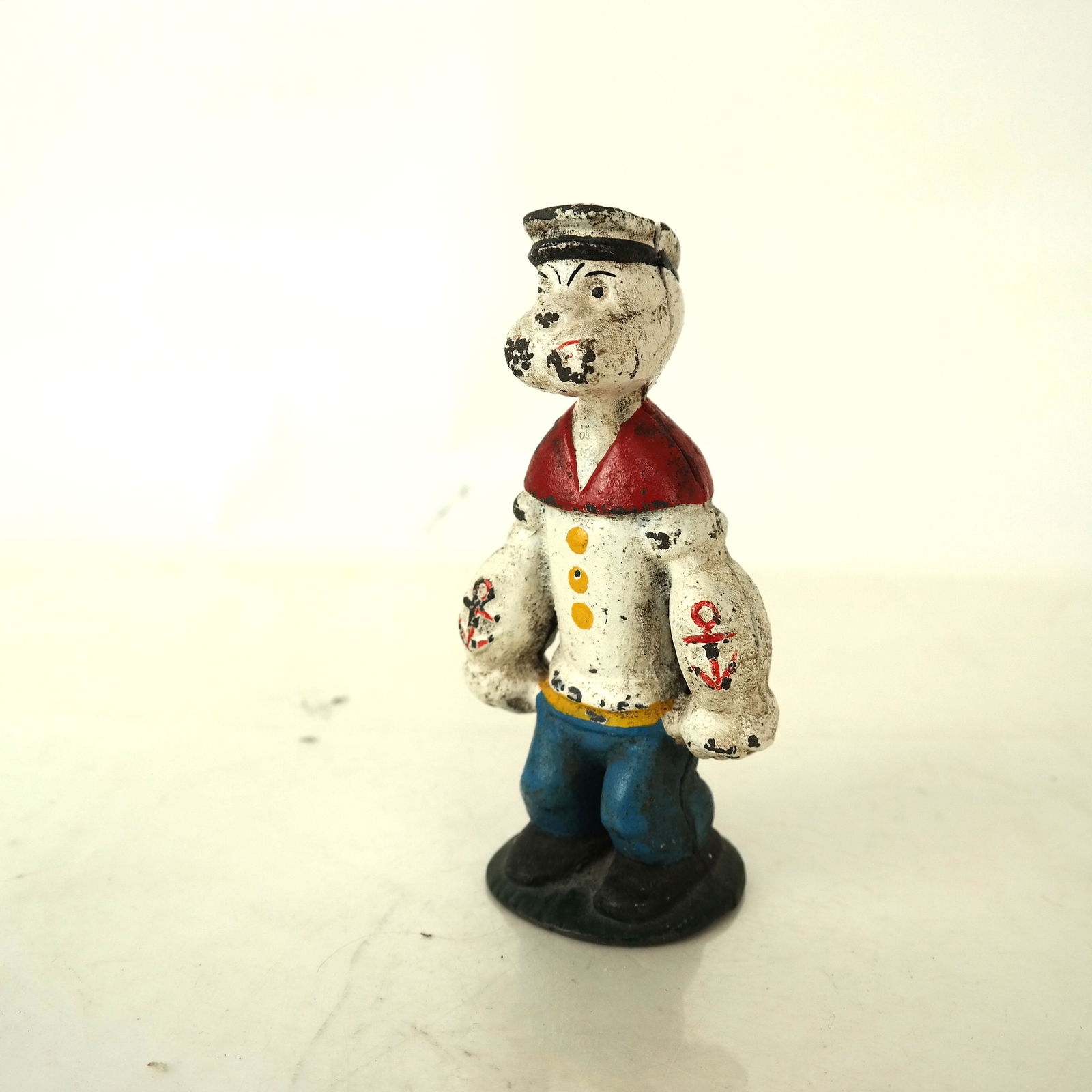 Vintage Cast Iron "Popeye: Figure (1 of 7)