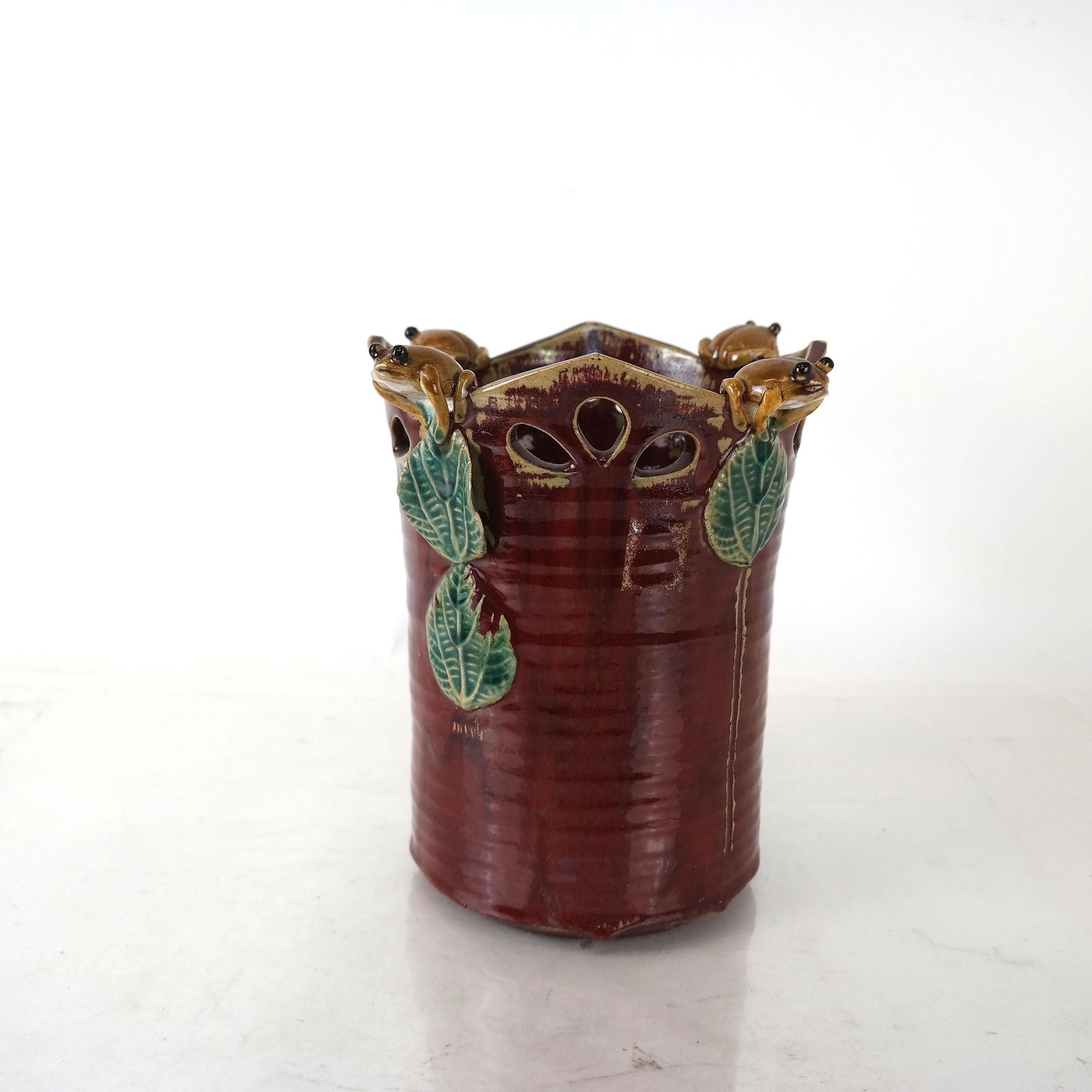 Glazed Ceramic Vase (1 of 6)